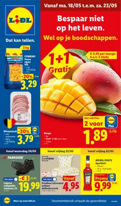 Lidl Folder week 21 - Voorbeeld van een folder van Lidl, geldig van 18.05.2026