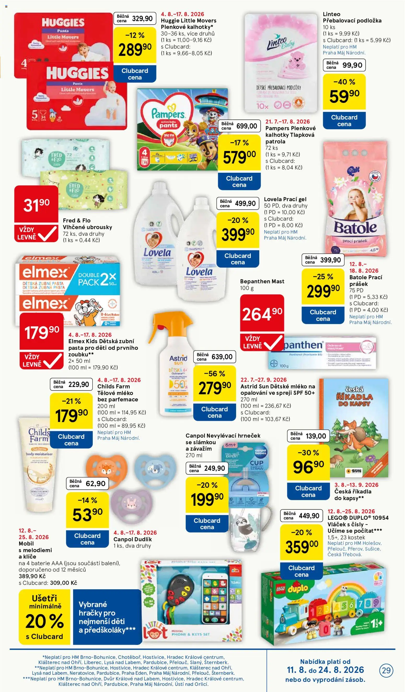 Tesco leták - Hypermarket od 12.08.2026 | Strana: 29