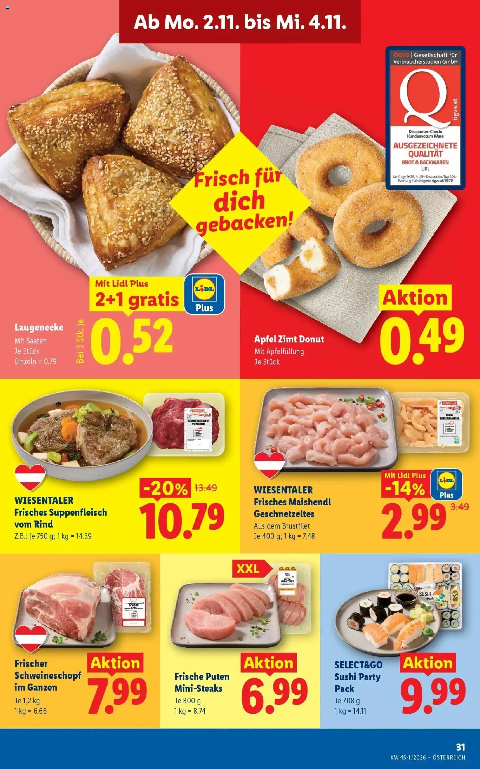 Lidl Flugblatt - Jenbach ab 25.10.2026 - Angebote ab donnerstag | Seite: 40