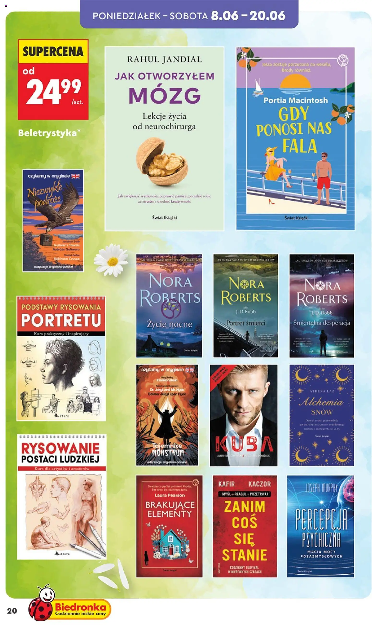 Biedronka gazetka - Hity i inspiracje od 06.06.2026 | Strona: 22 | Produkty: Książki