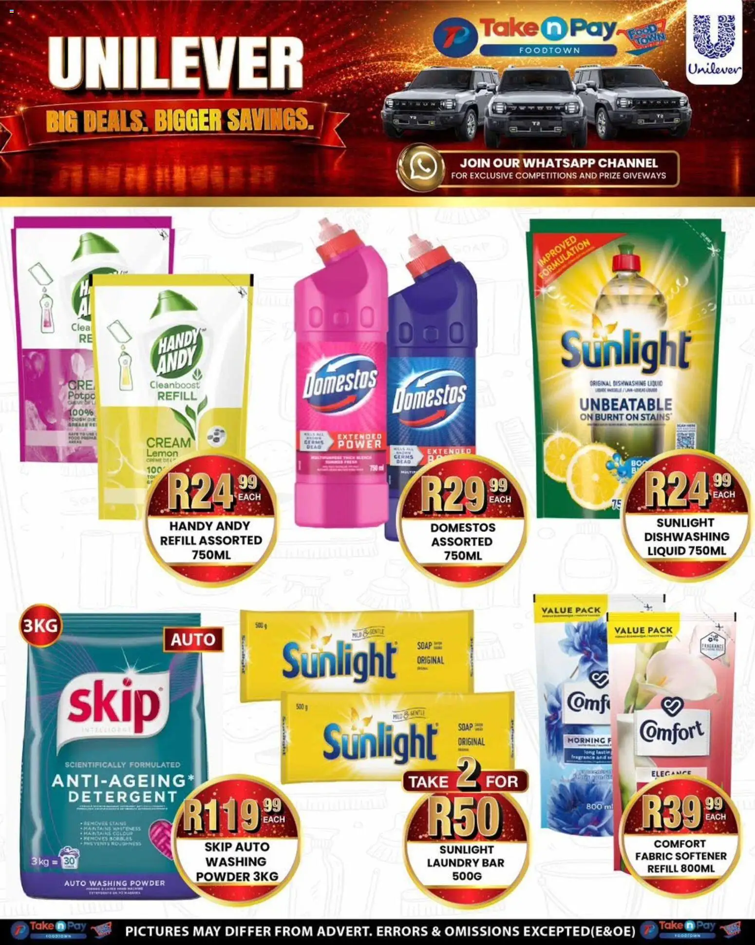 New Take n Pay catalogue – valid from 29/06/2026 | Page: 39 | Products: Powder, Cream, Fabric softener, Lemon