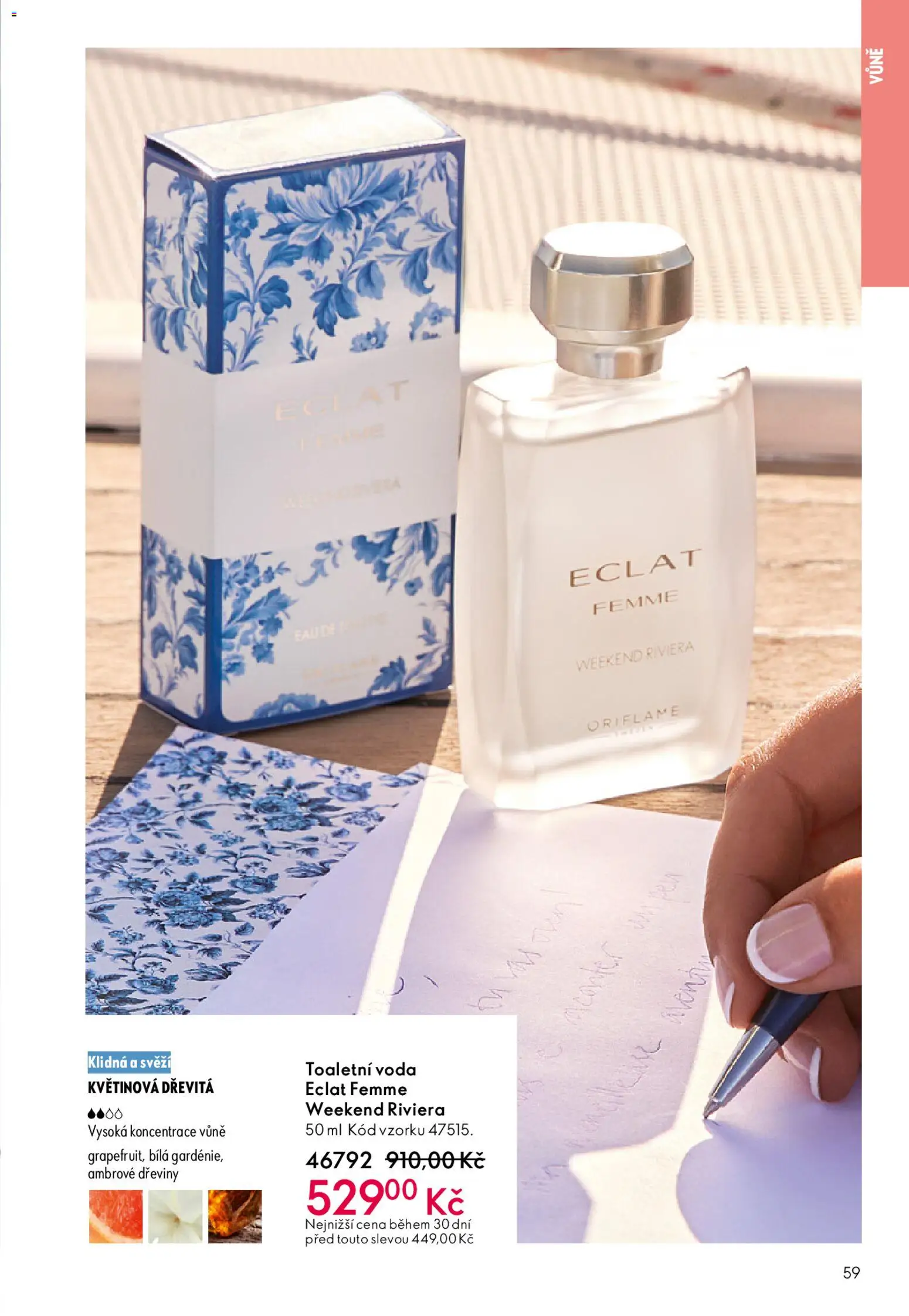 Oriflame katalog č. 05/2026 od 25.03.2026 | Strana: 59 | Produkty: Voda, Toaletní voda