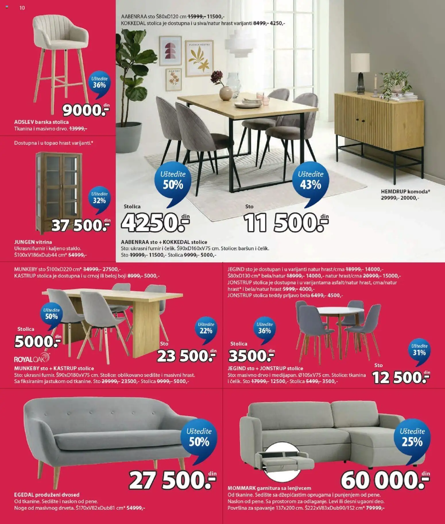 Jysk katalog - važi od 08.07.2026 | Strana: 10