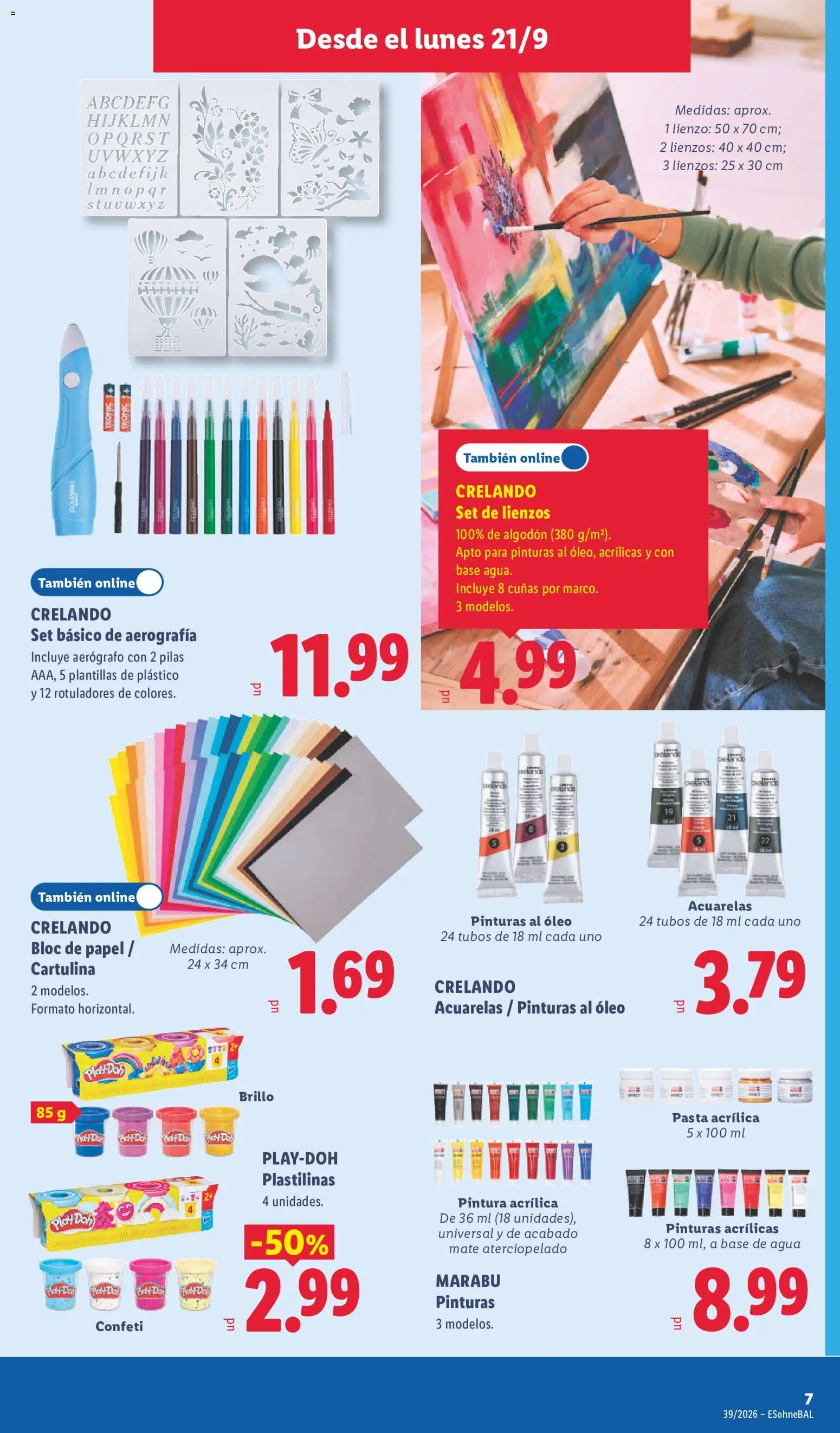 Lidl folleto de bazar │ válido desde el 21/09/2026 | Página: 11