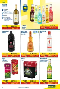 Metro Katalog - Pregled kataloga iz trgovine Metro, vrijedi od 01.07.2026 | Stranica: 11 | Proizvodi: Radler, Karlovačko, Vino, Limun