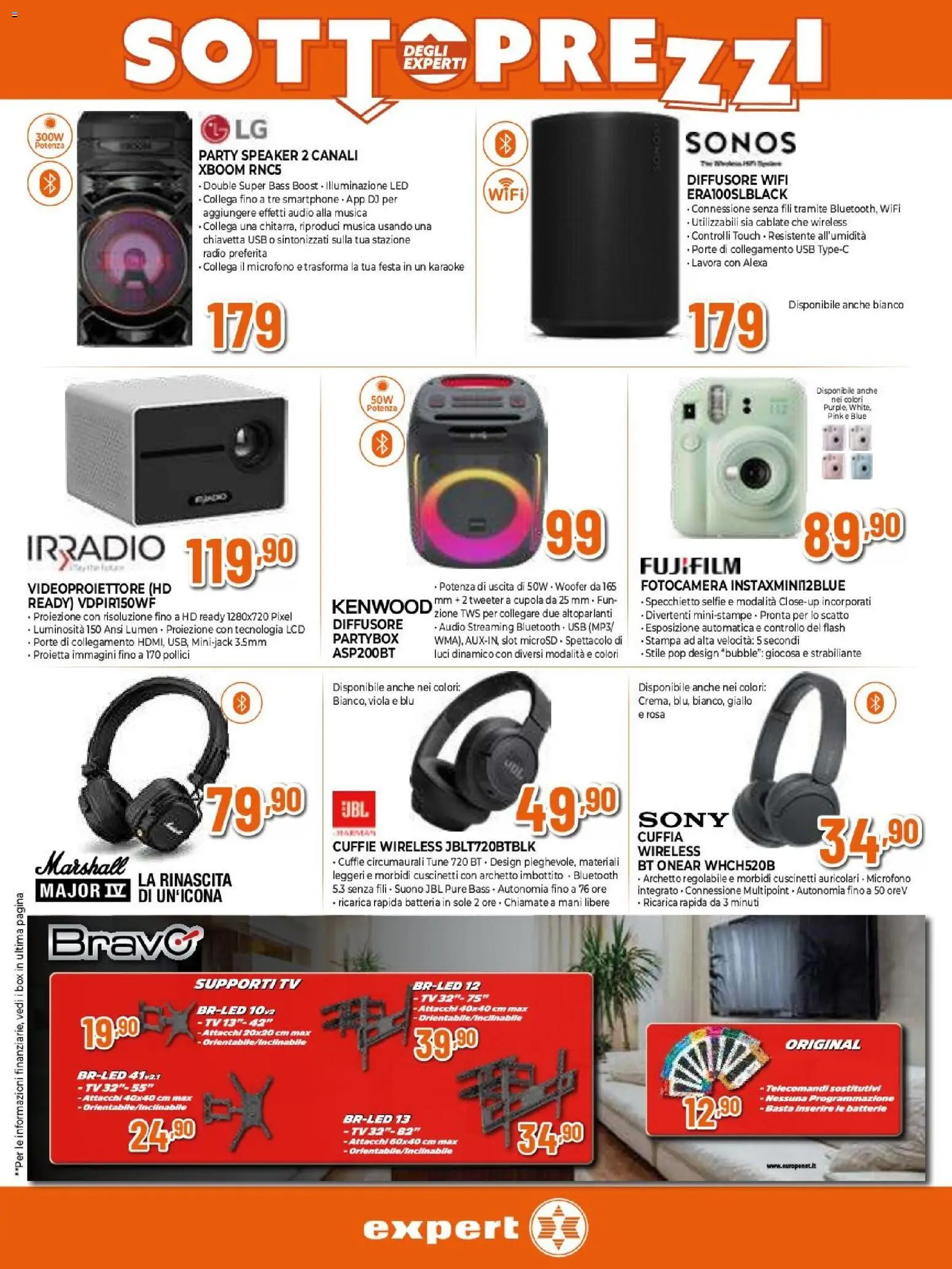 Volantino Expert del 21.05.2026 | Pagina: 13 | Prodotti: TV, Audio, Microfono, Stampa