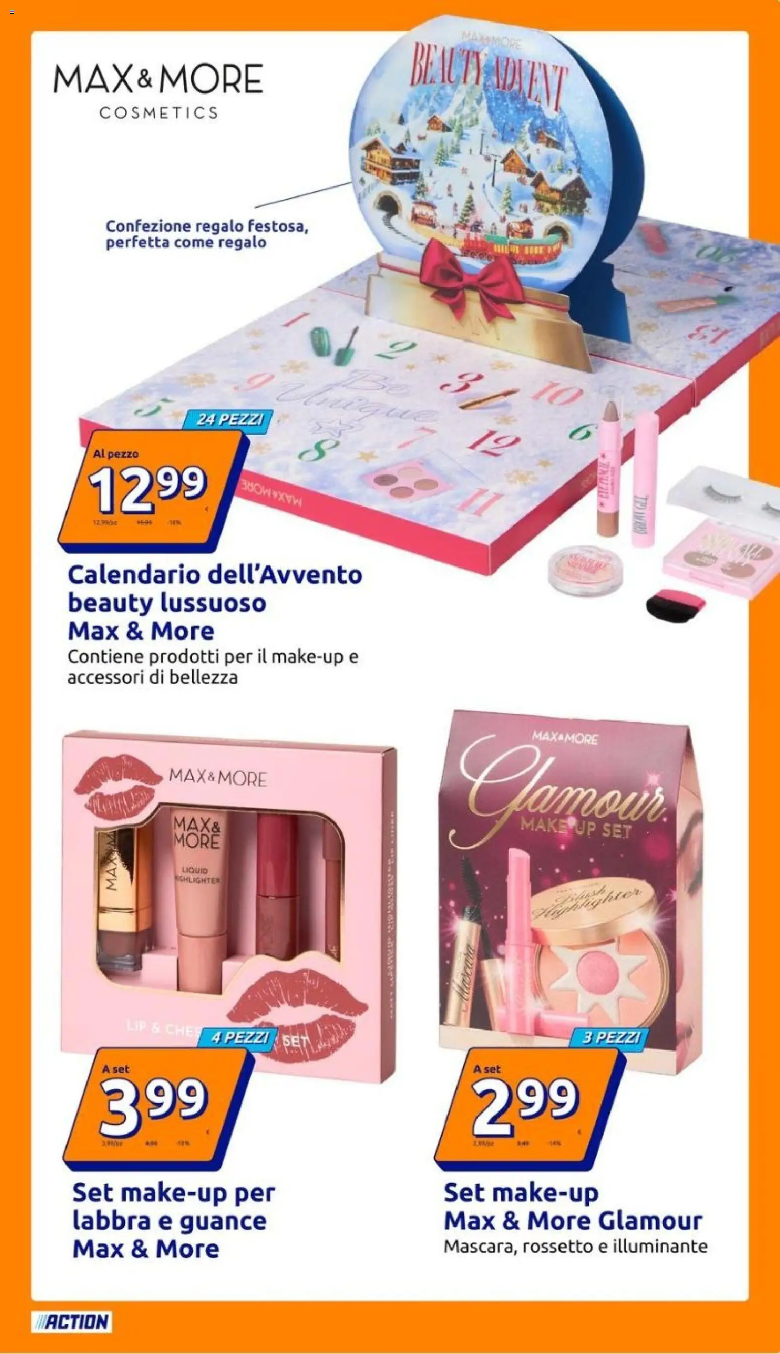 Volantino Action del 21/10/2026 | Pagina: 21 | Prodotti: Illuminante, Rossetto, Calendario dell’Avvento