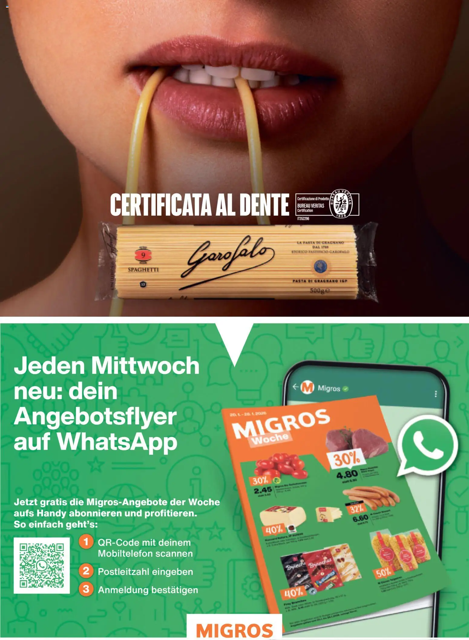 Migros aktionen Magazin – gültig ab 12.08.2026 | Seite: 42 | Produkte: Teigwaren, Pasta