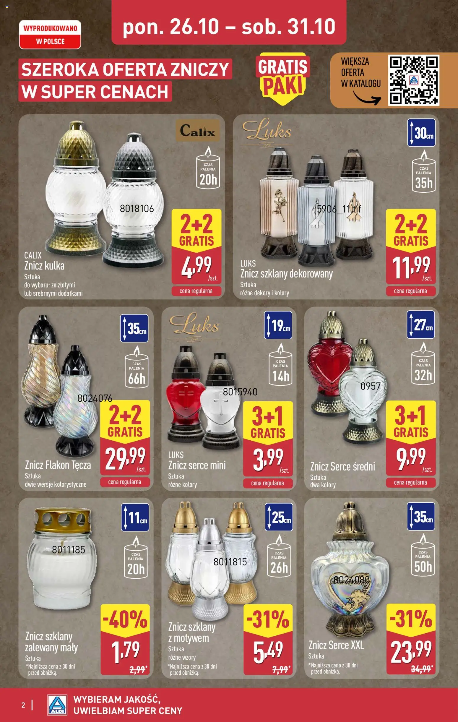 Aldi gazetka - Artykuły przemysłowe i tekstylia od 28.10.2026 | Strona: 2