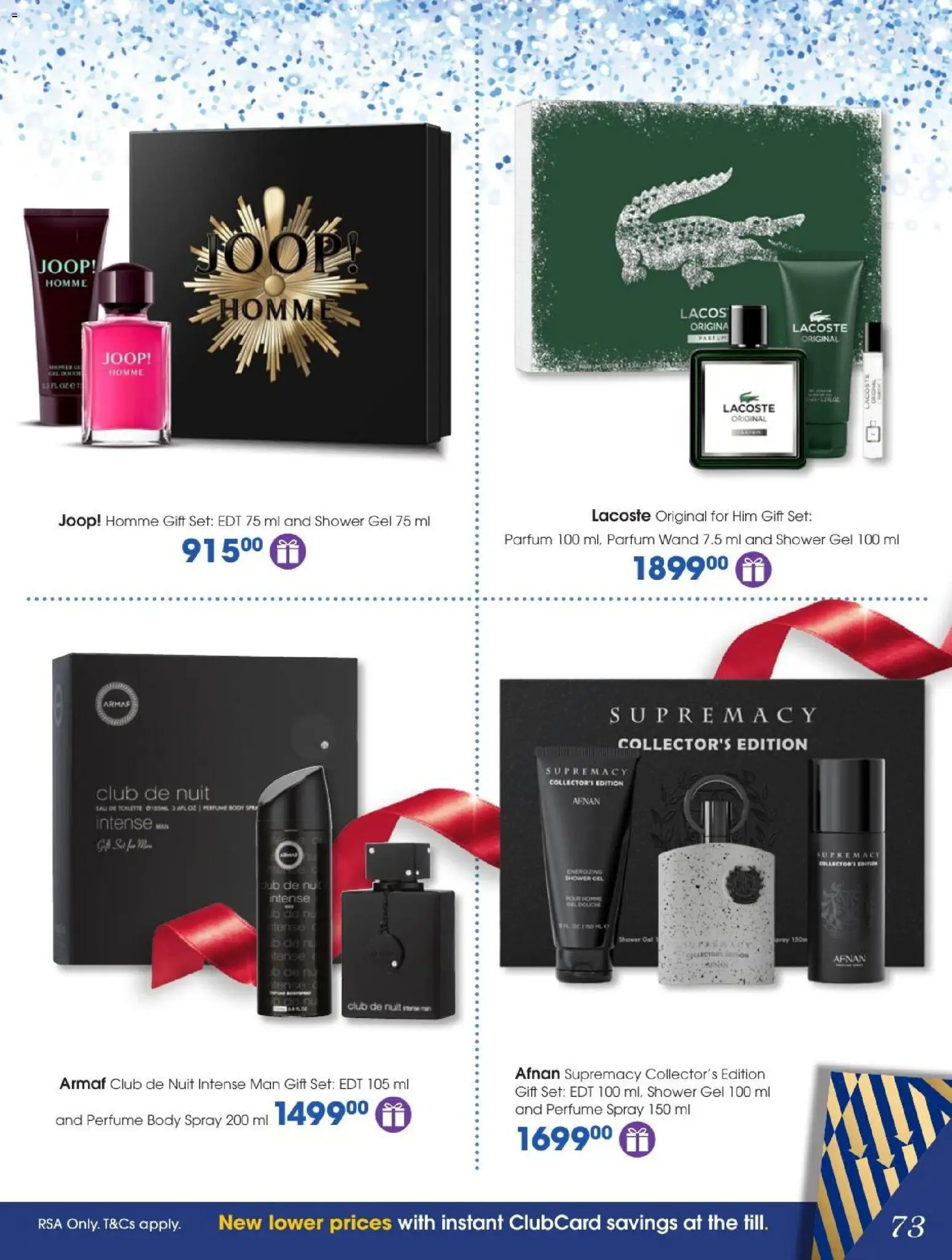 New Clicks catalogue – valid from 27/10/2026 | Page: 73 | Products: Shower, Body spray, Eau de toilette, Shower gel