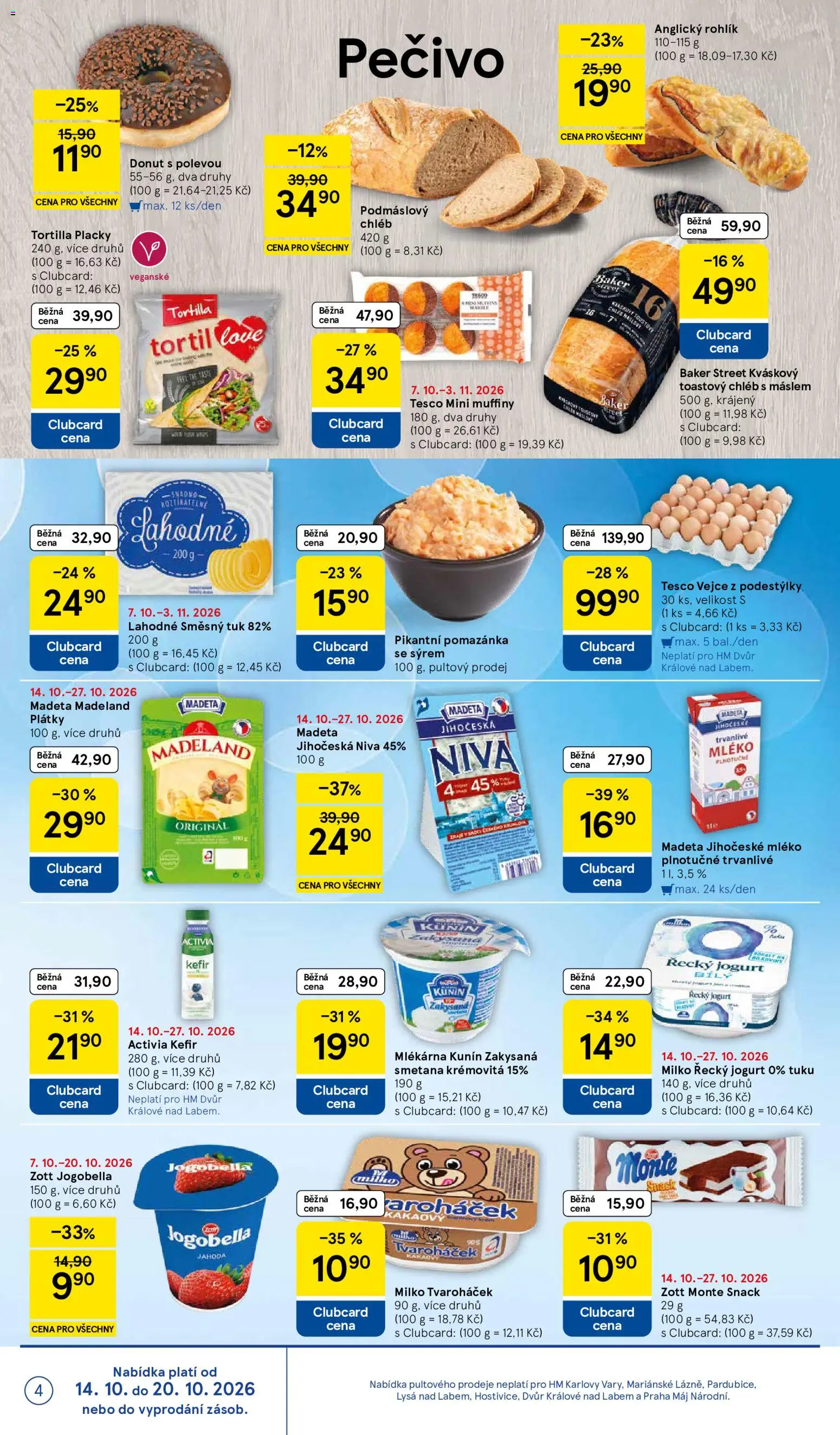 Tesco leták - Hypermarket od 14.10.2026 | Strana: 4