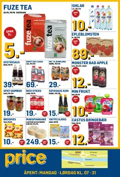Forhåndsvisning av Price Lagerbutikk kundeavis gyldig fra 23/09/2026 | Side: 2 | Produkter: Juice, Mel, Soyasaus, Vanilje