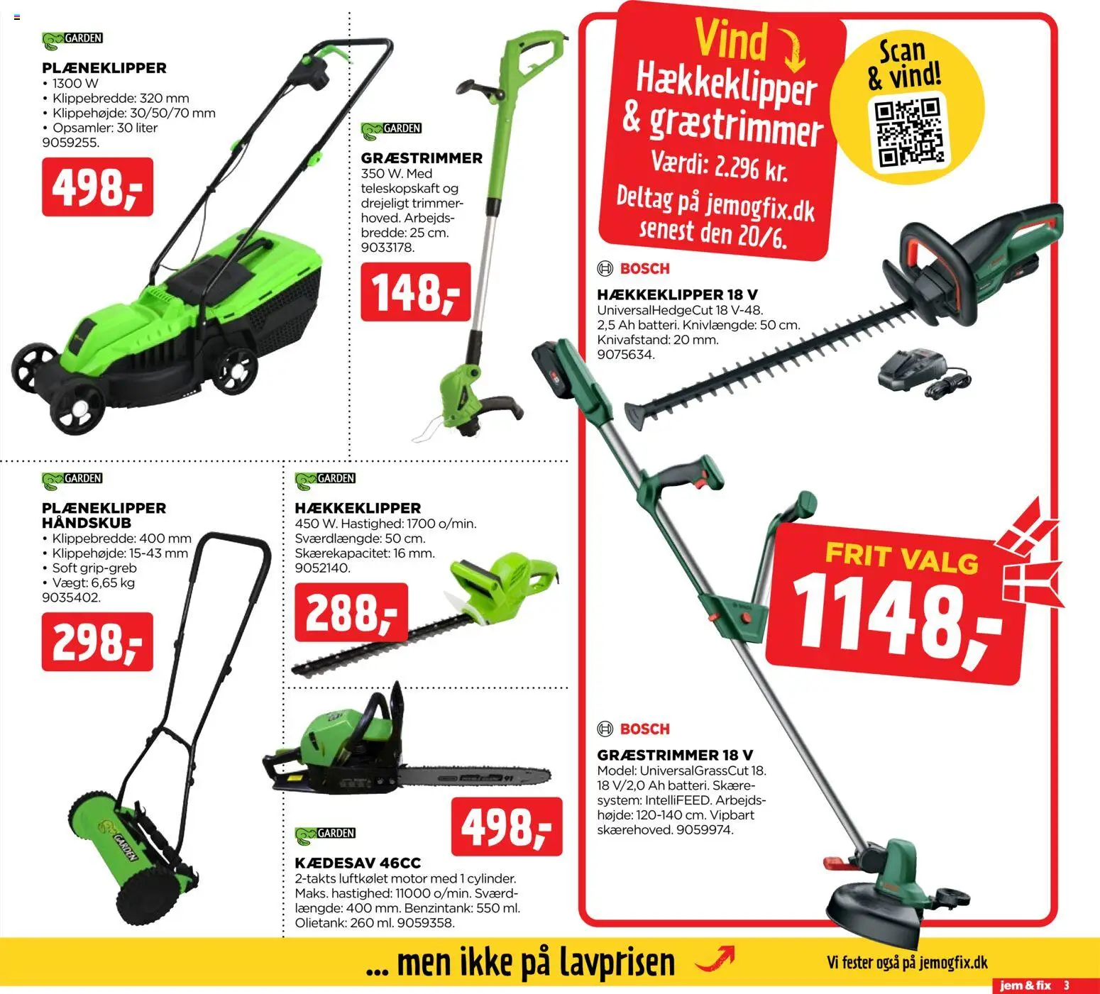 Jem & fix tilbudsavis – gyldig fra 14.06.2026 | Side: 3