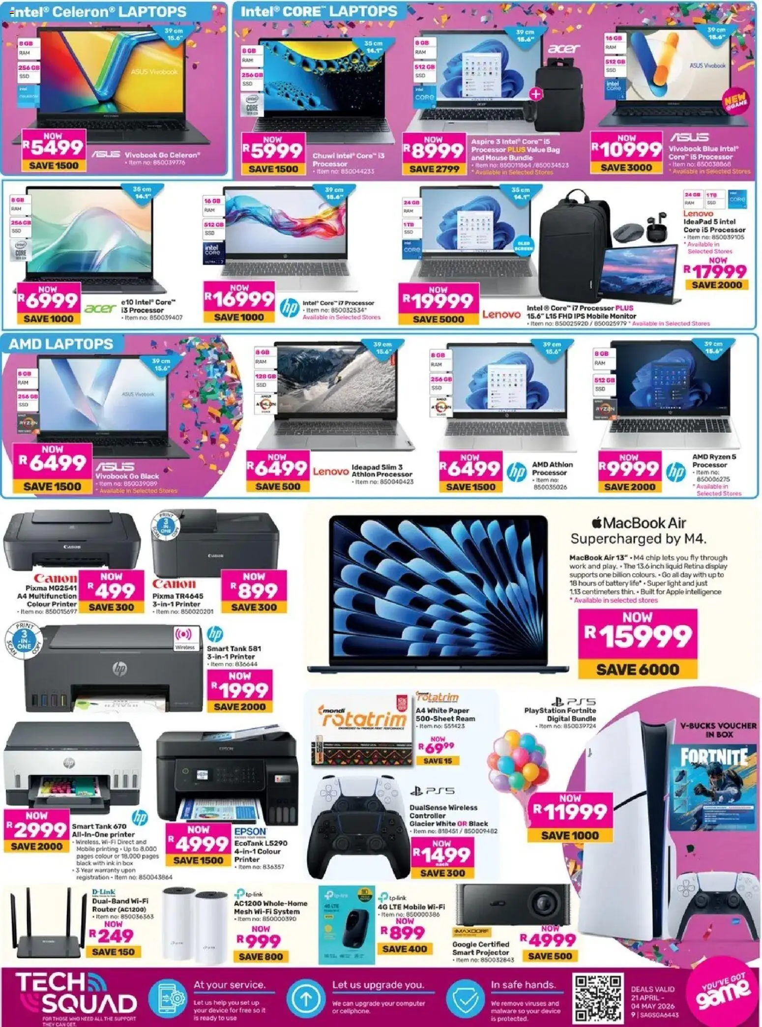 New Game catalogue – valid from 21.04.2026 | Page: 9 | Products: Mouse, Playstation, Box, Paper