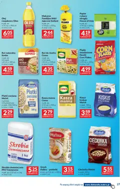 Pogląd oferty "Makro gazetka - Dystrybucja do sklepów" - ważna od 12.05.2026 | Strona: 27 | Produkty: Kasza manna, Cieciorka, Ryż, Corn Flakes