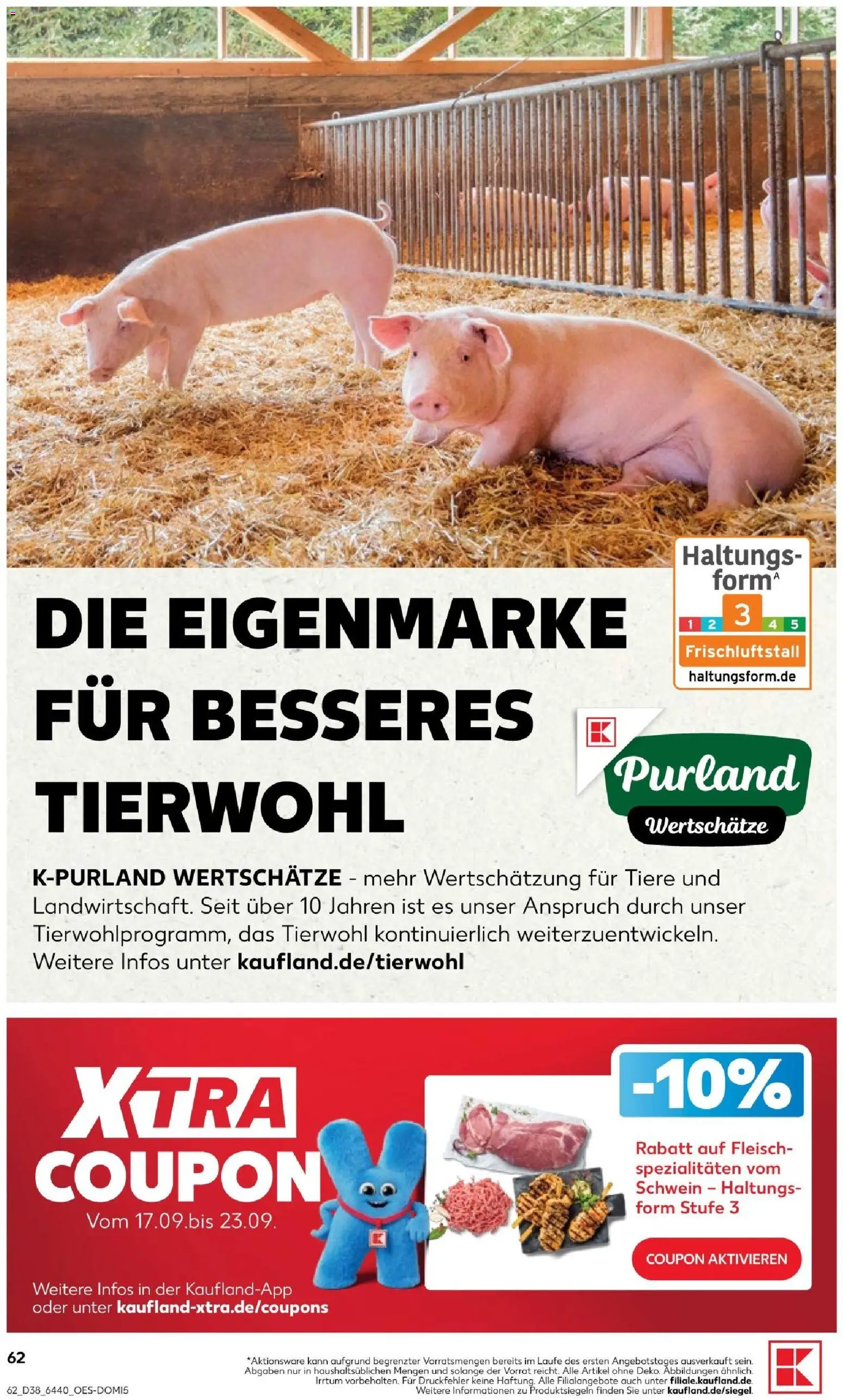 Kaufland Prospekt Hannover – gültig ab 17.09.2026 | Seite: 62 | Produkte: Spezialitäten, Fleisch