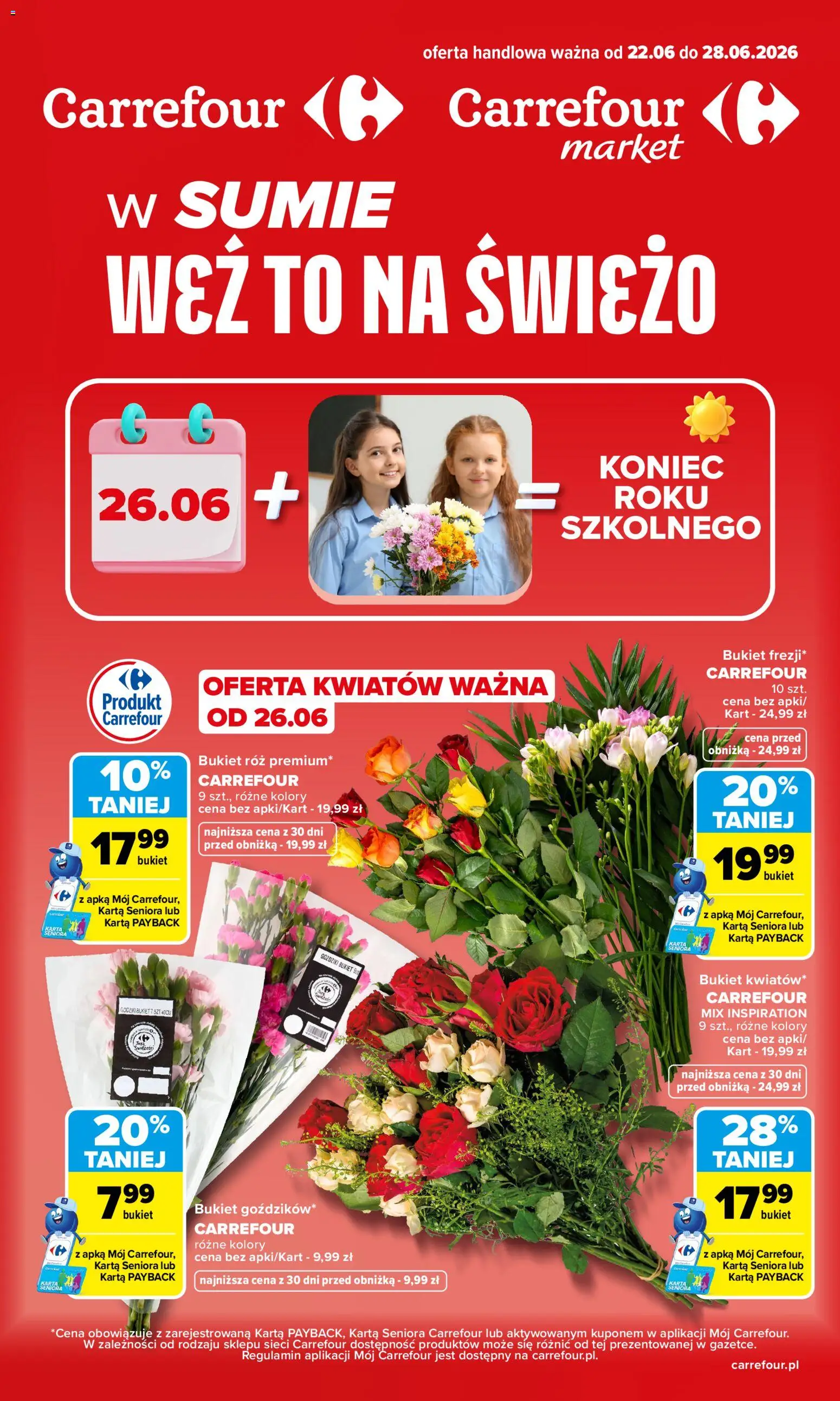 Carrefour gazetka - Weź to na świeżo od 22.06.2026 | Strona: 1