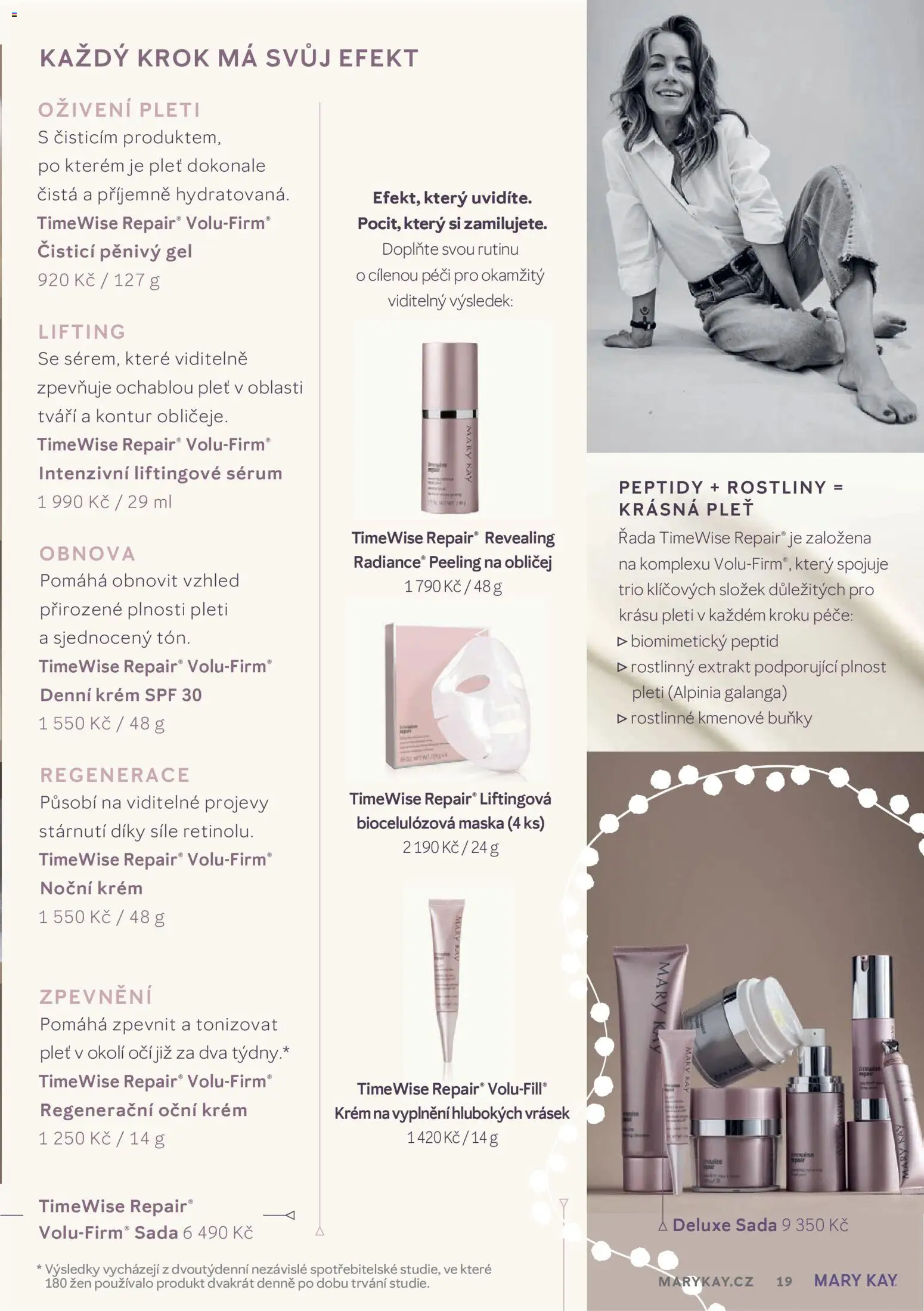 Mary Kay kniha o kráse od 30.09.2026 | Strana: 19 | Produkty: Sérum, Krém, Maska, Peeling