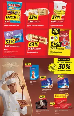 Lindt Tafelschokolade Milch-Nuss, 5 x 100 g ab 24.09.2026 gültig | Seite: 11