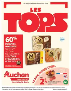 Auchan - Prévisualisation de Auchan Halles, tops supers valide à partir de 04/08/2026