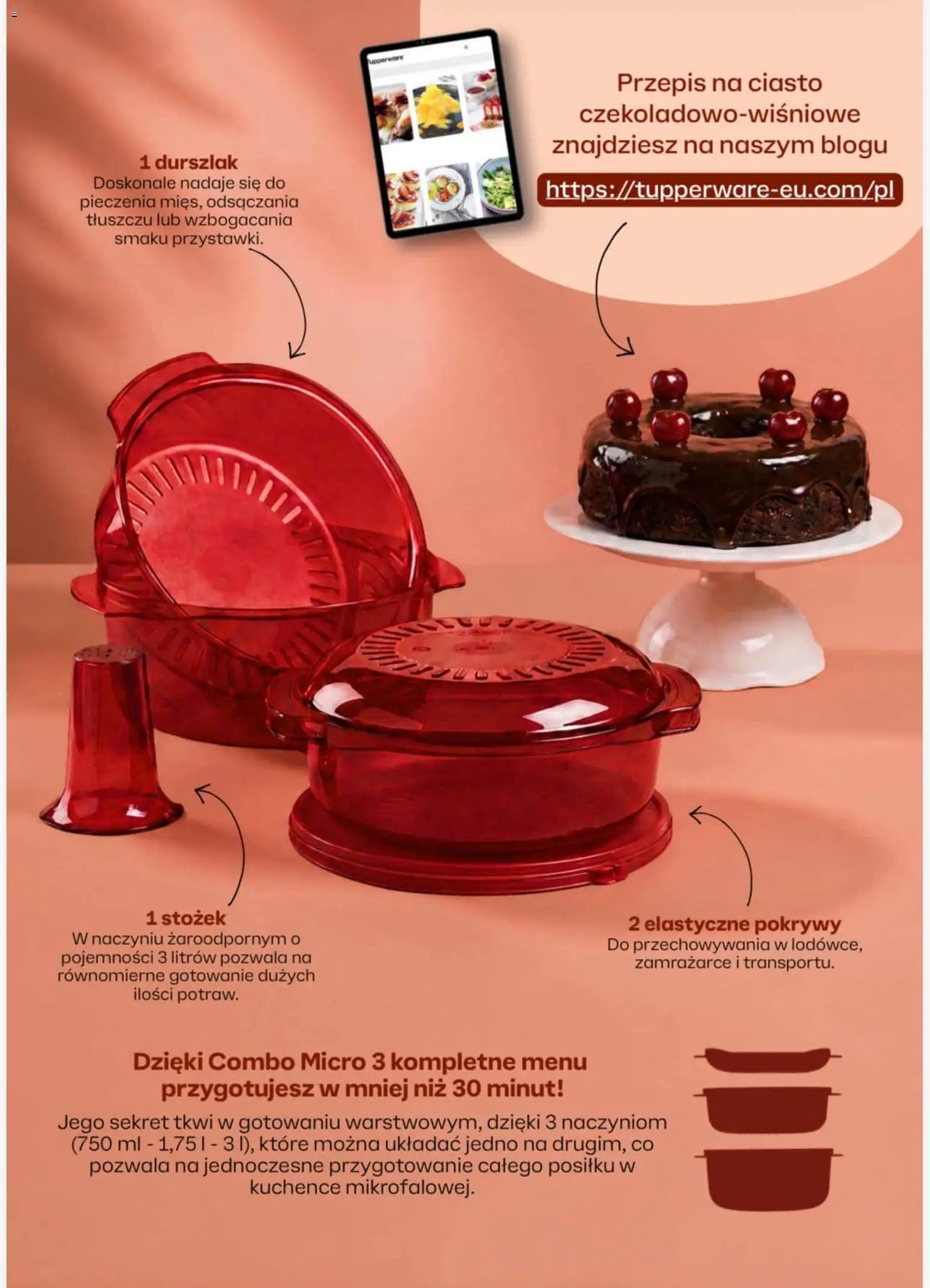 Tupperware Katalog od 01.10.2026 | Strona: 3 | Produkty: Ciasto