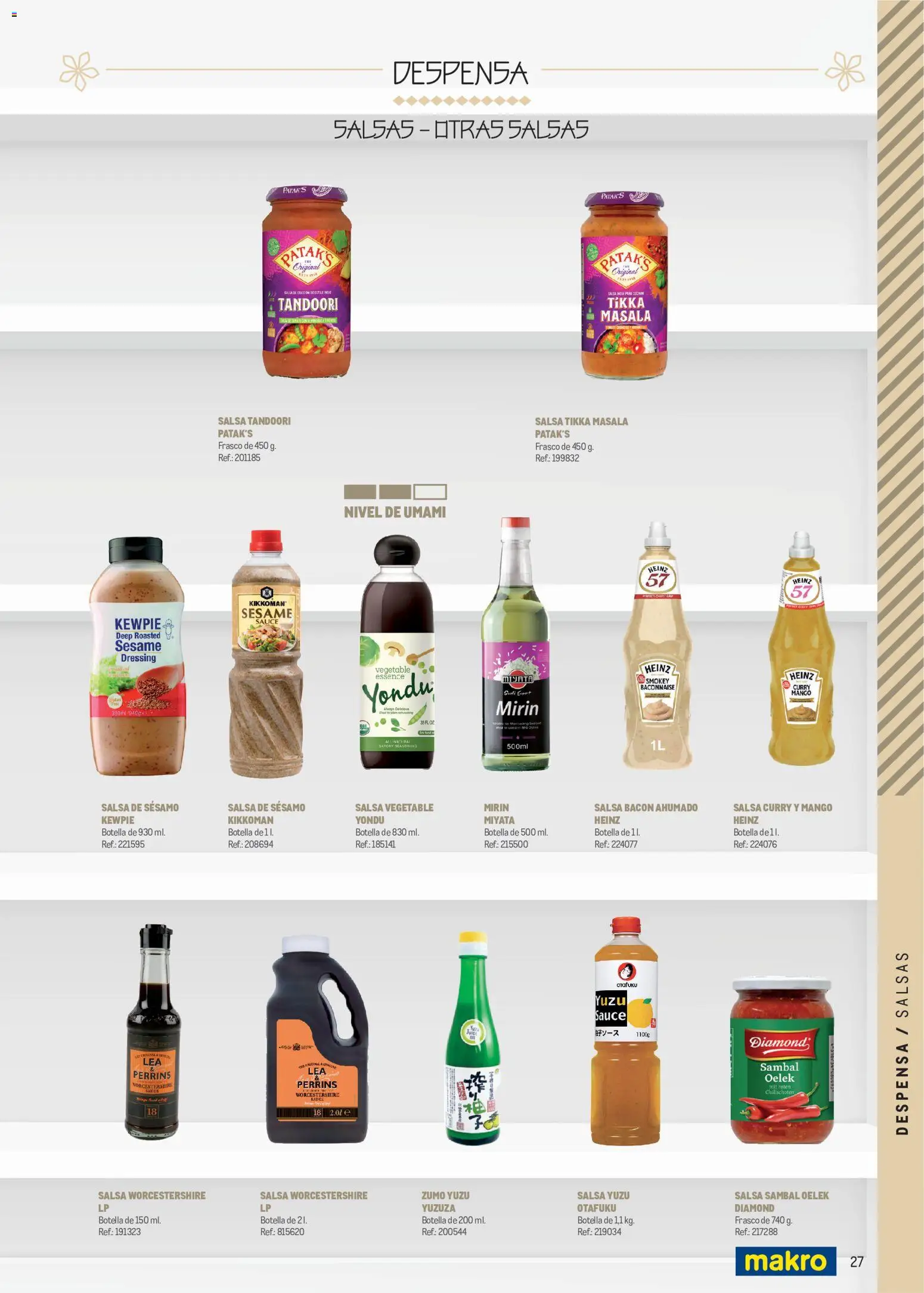 Makro Cocina Fusión Asiática Canarias II │ válido desde el 11.05.2026 | Página: 27 | Productos: Ροζ πιπέρι, Ρούτερ