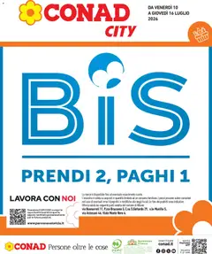 Anteprima del volantino Conad volantino City Lombardia valido a partire dal 10/07/2026