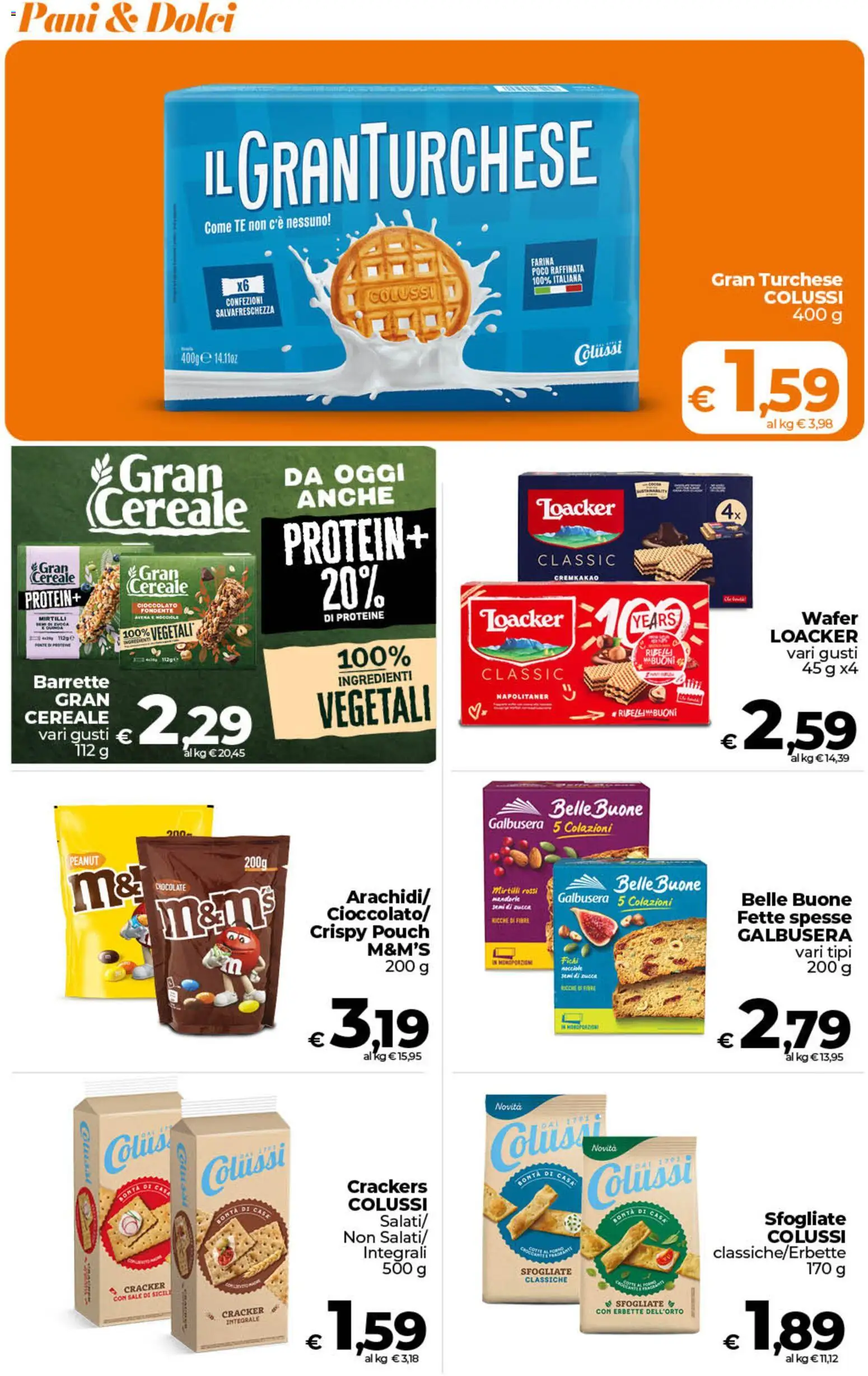 Volantino Ipercoop del 19.05.2026 | Pagina: 39 | Prodotti: Cioccolato, Nocciole, Crackers, Zucca