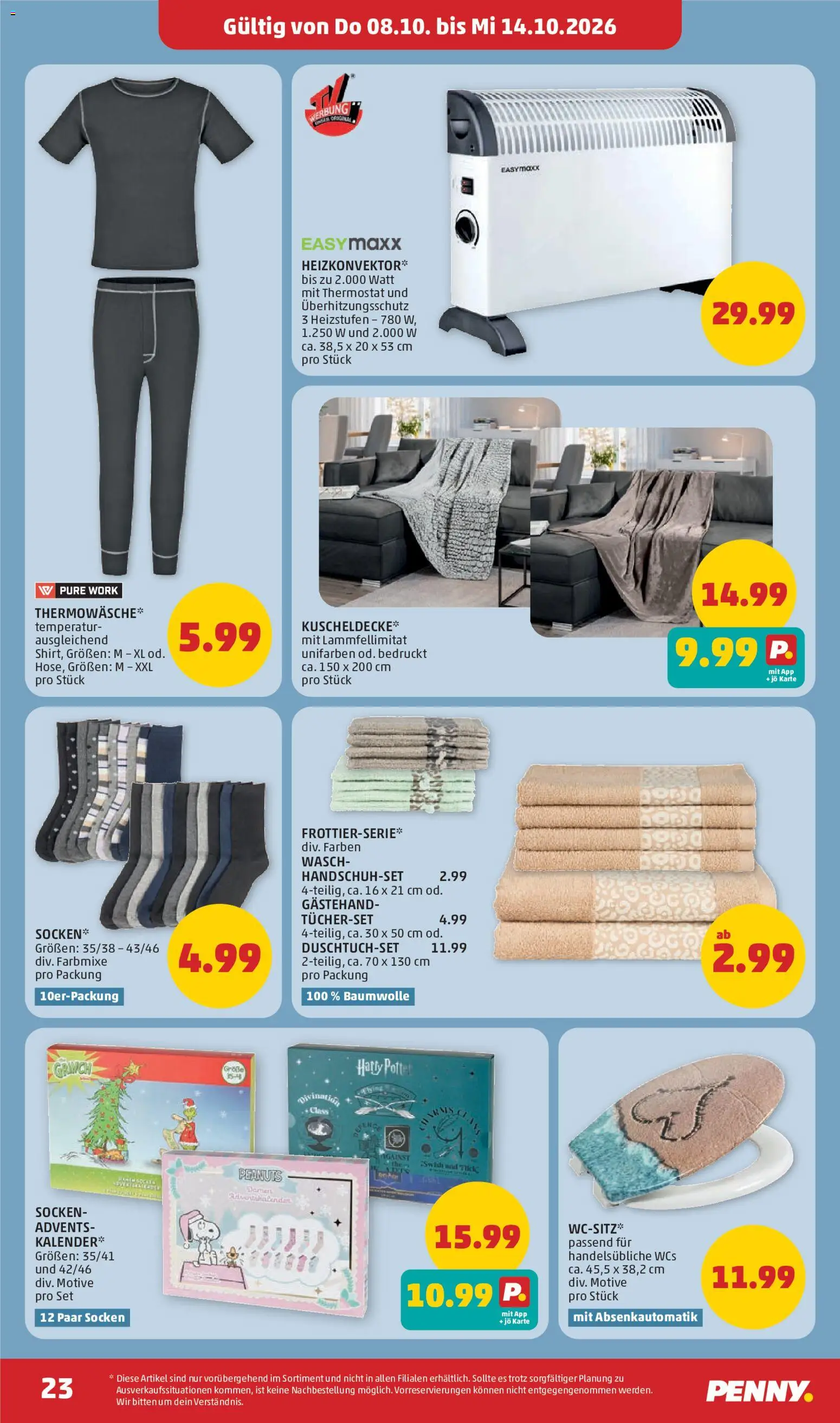 Penny Markt Flugblatt gültig ab 04.10.2026 | Seite: 23