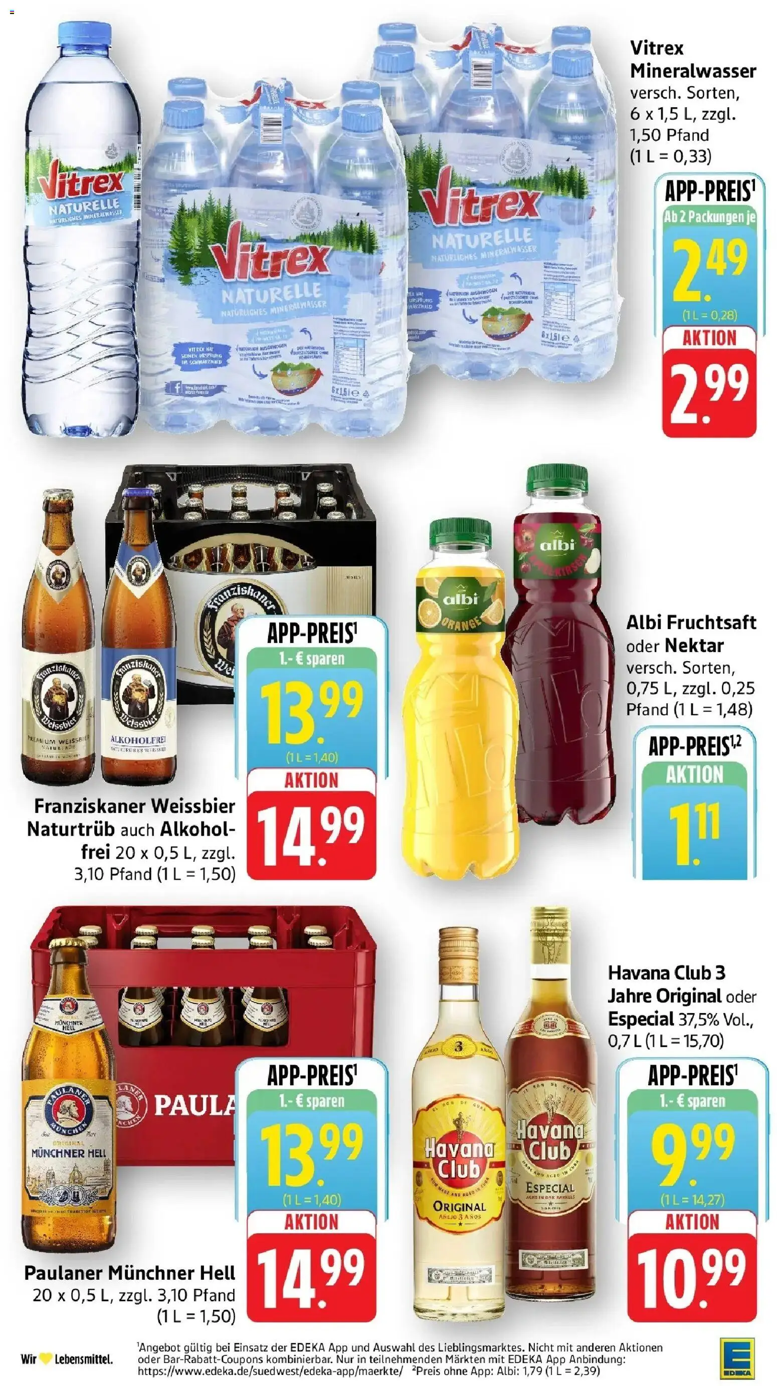 Angebote – gültig ab 27.04.2026 | Seite: 5 | Produkte: Havana club, Franziskaner, Weißbier, Paulaner