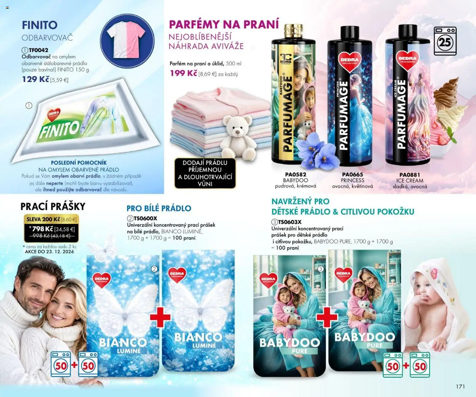 Nové Dedra akcie – leták je platný od 23.10.2026 | Strana: 71 | Produkty: Parfém