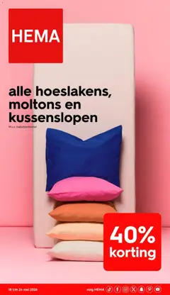 Hema folder - Voorbeeld van een folder van Hema, geldig van 18.05.2026