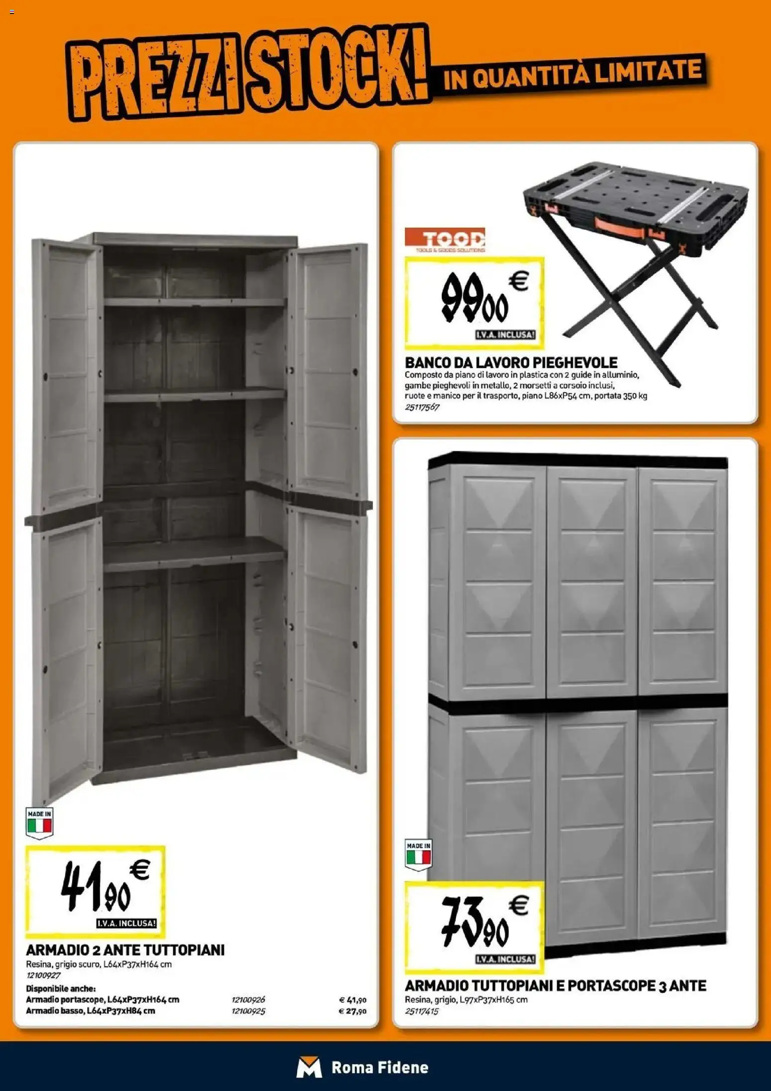 Nuovo TECNOMAT catalogo Roma dal 24/09/2026 > offerte anteprima 🛍️ | Pagina: 19 | Prodotti: Armadio