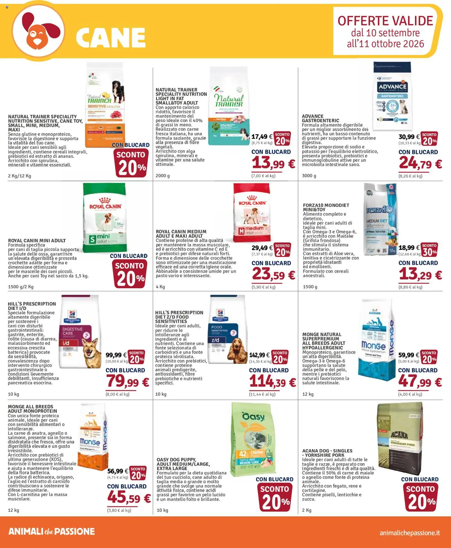 Volantino Il Gigante del 10/09/2026 | Pagina: 3 | Prodotti: Senza glutine, Cereali, Crocchette, Ingredienti