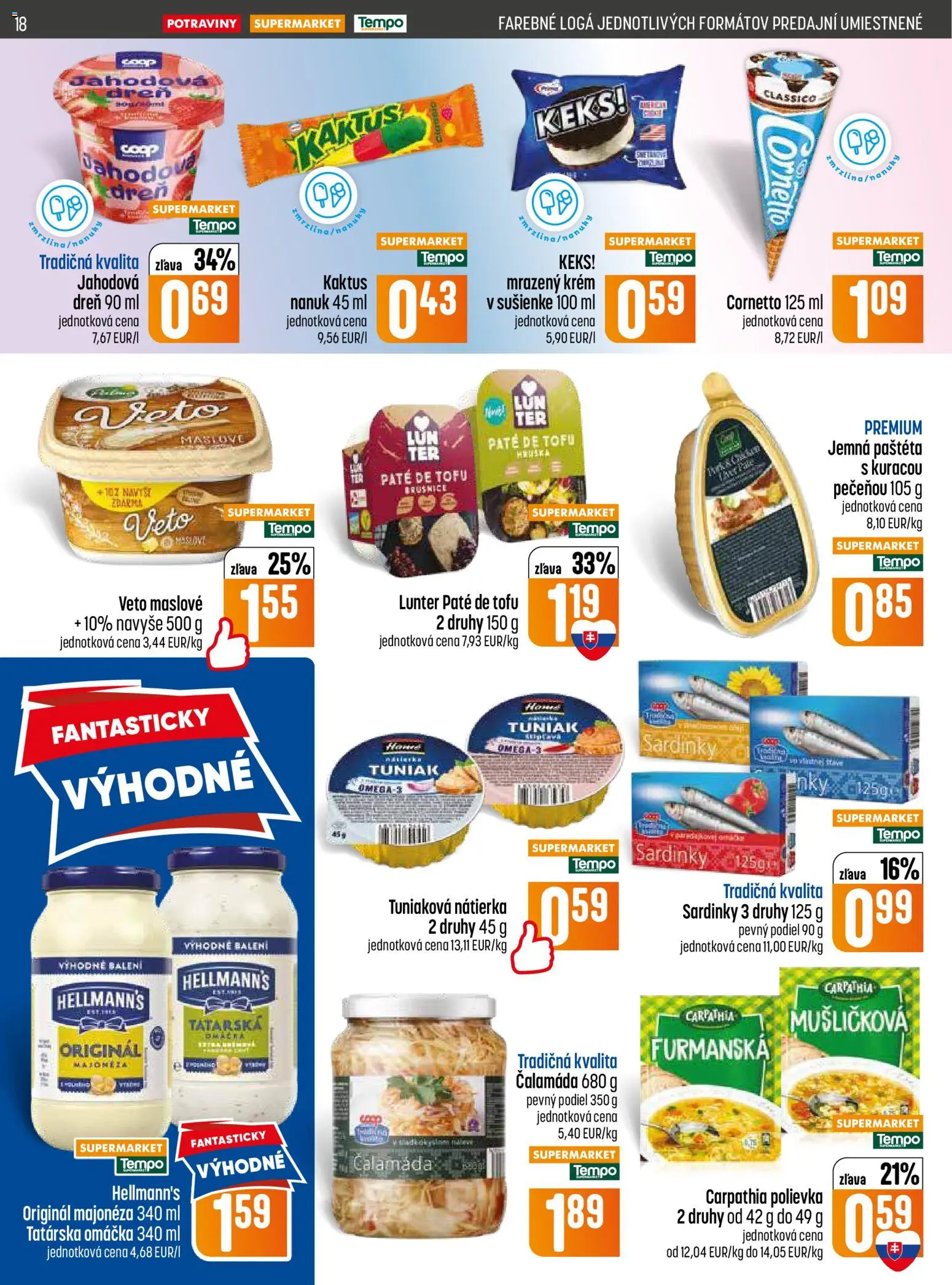 Nové COOP Jednota akcie – leták je platný od 02.07.2026 | Strana: 18