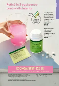Ofertele Oriflame valabile de la 09.09.2026 | Pagină: 83 | Produse: Pahare, Cutie
