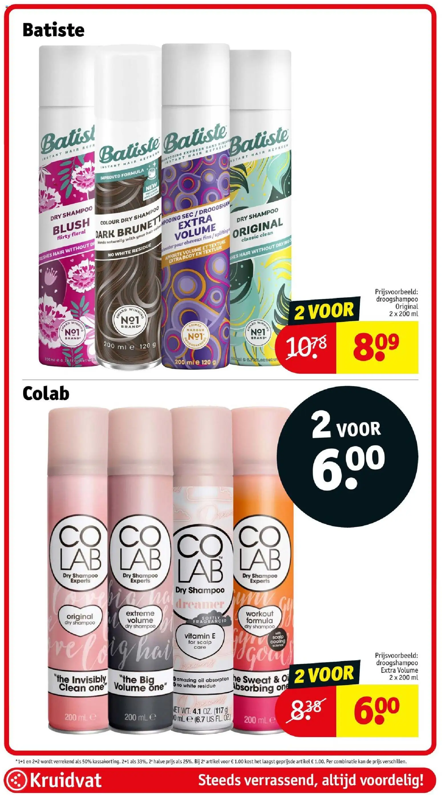 {H1} | Pagina: 42 | Producten: Droogshampoo, Kan, Blush, Shampoo