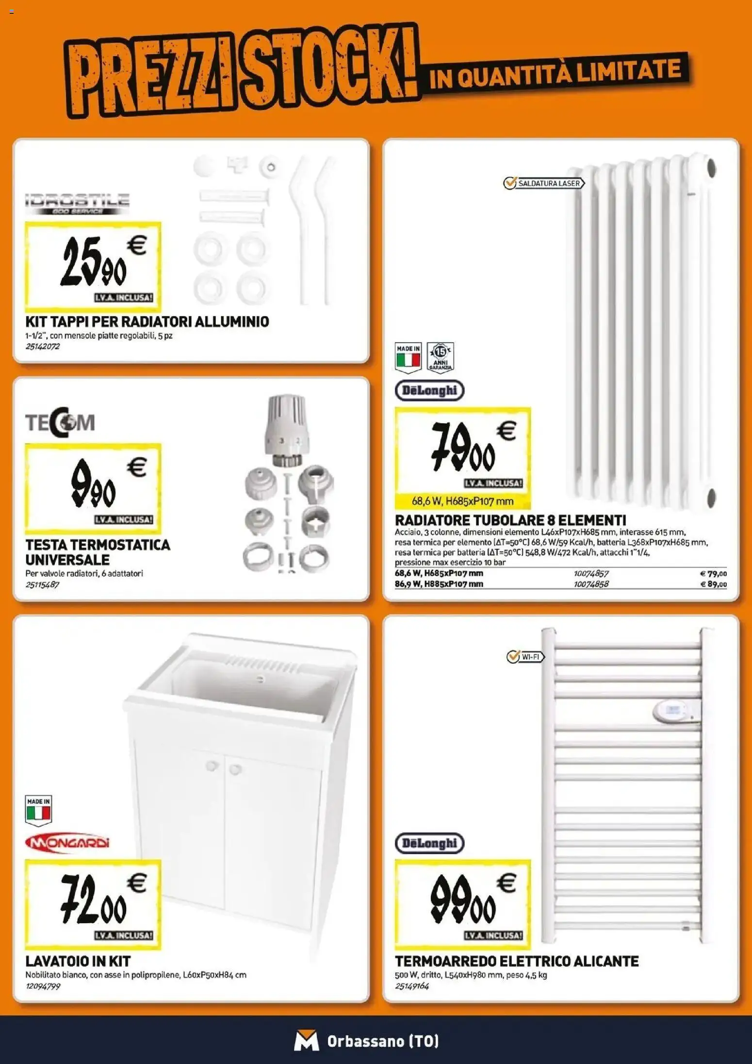 Volantino TECNOMAT del 29/10/2026 | Pagina: 6 | Prodotti: Alluminio, Batteria