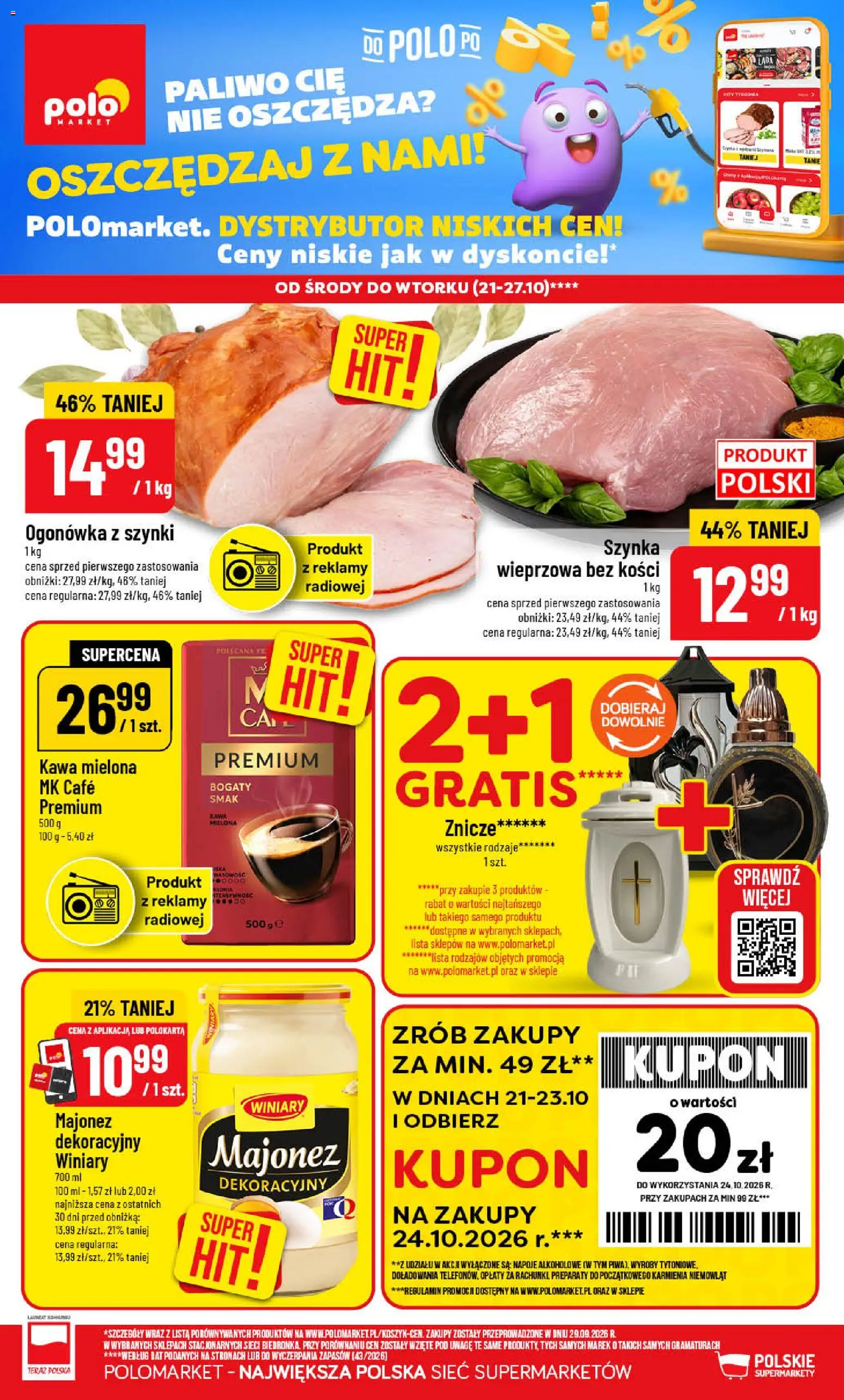 POLOmarket gazetka od 21.10.2026 | Strona: 1