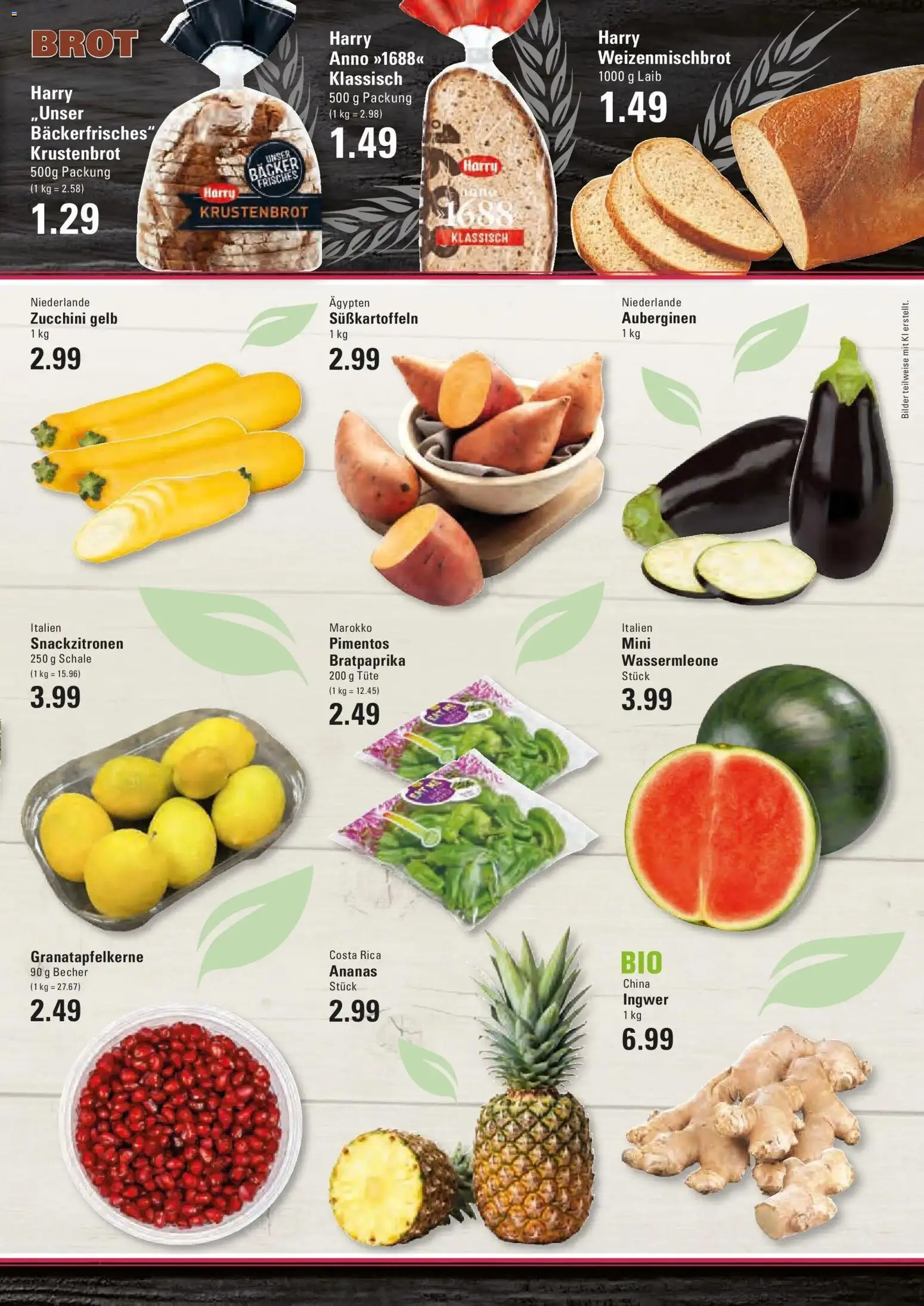Marktkauf Prospekt Stade	 – gültig ab 10.05.2026 | Seite: 3 | Produkte: Ananas, Bilder, Brot, Zucchini