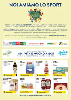 Anteprima del volantino Eté volantino Noi Amiamo Lo Sport valido a partire dal 18.05.2026