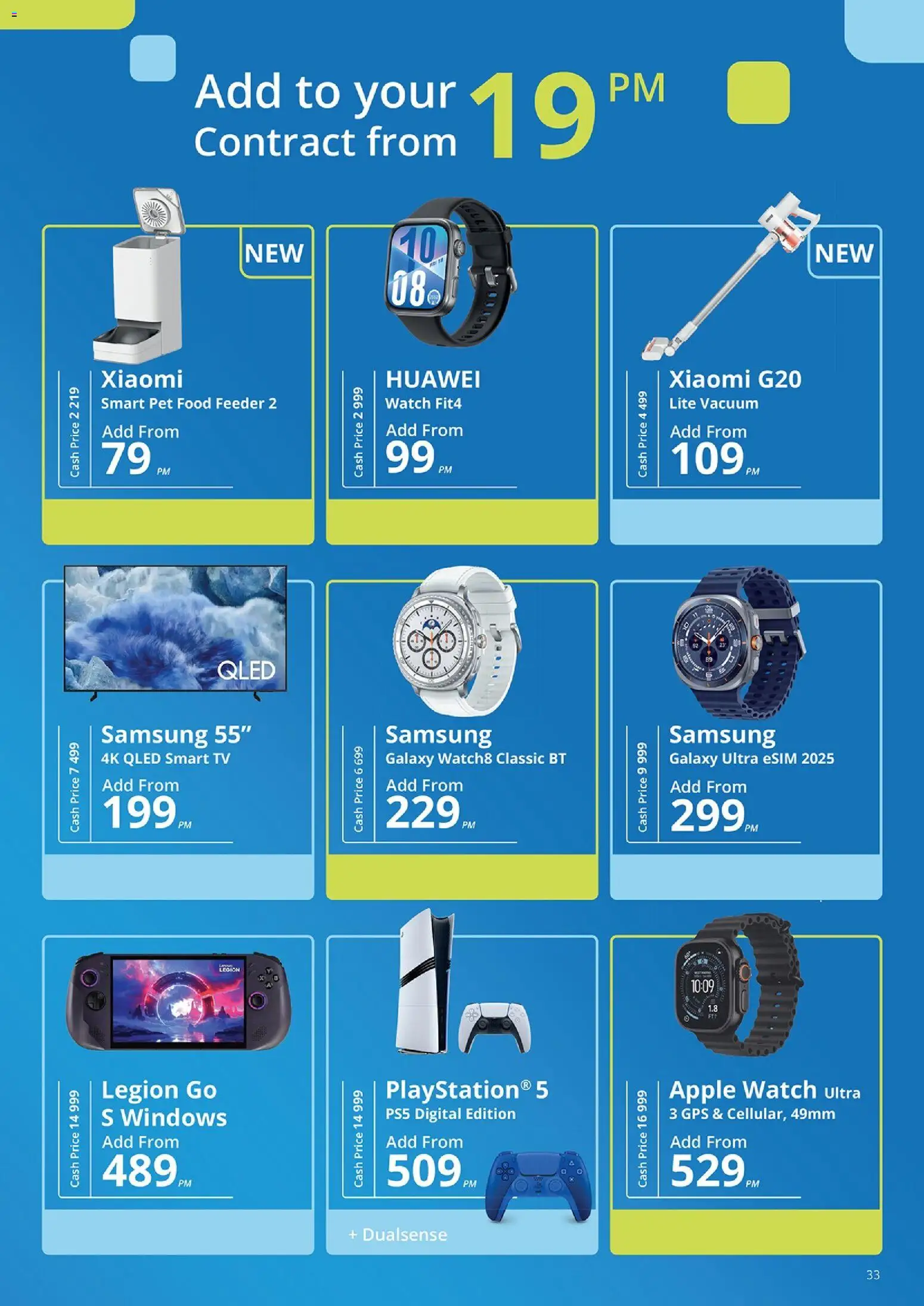 New Cellucity catalogue – valid from 07/08/2026 | Page: 33 | Products: Pet food, Watch, TV