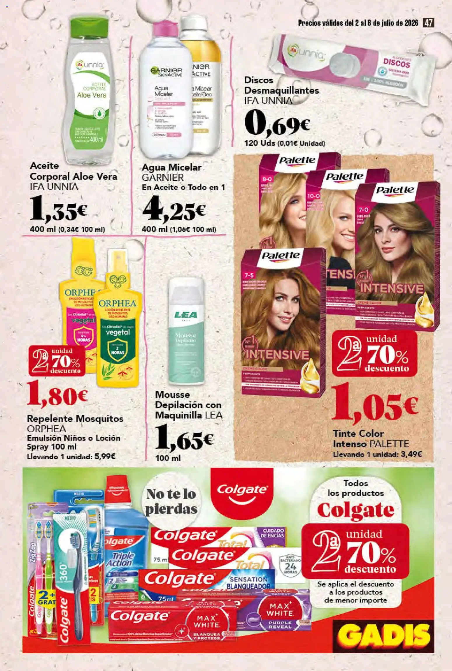 Gadis folleto │ válido desde el 02/07/2026 | Página: 47