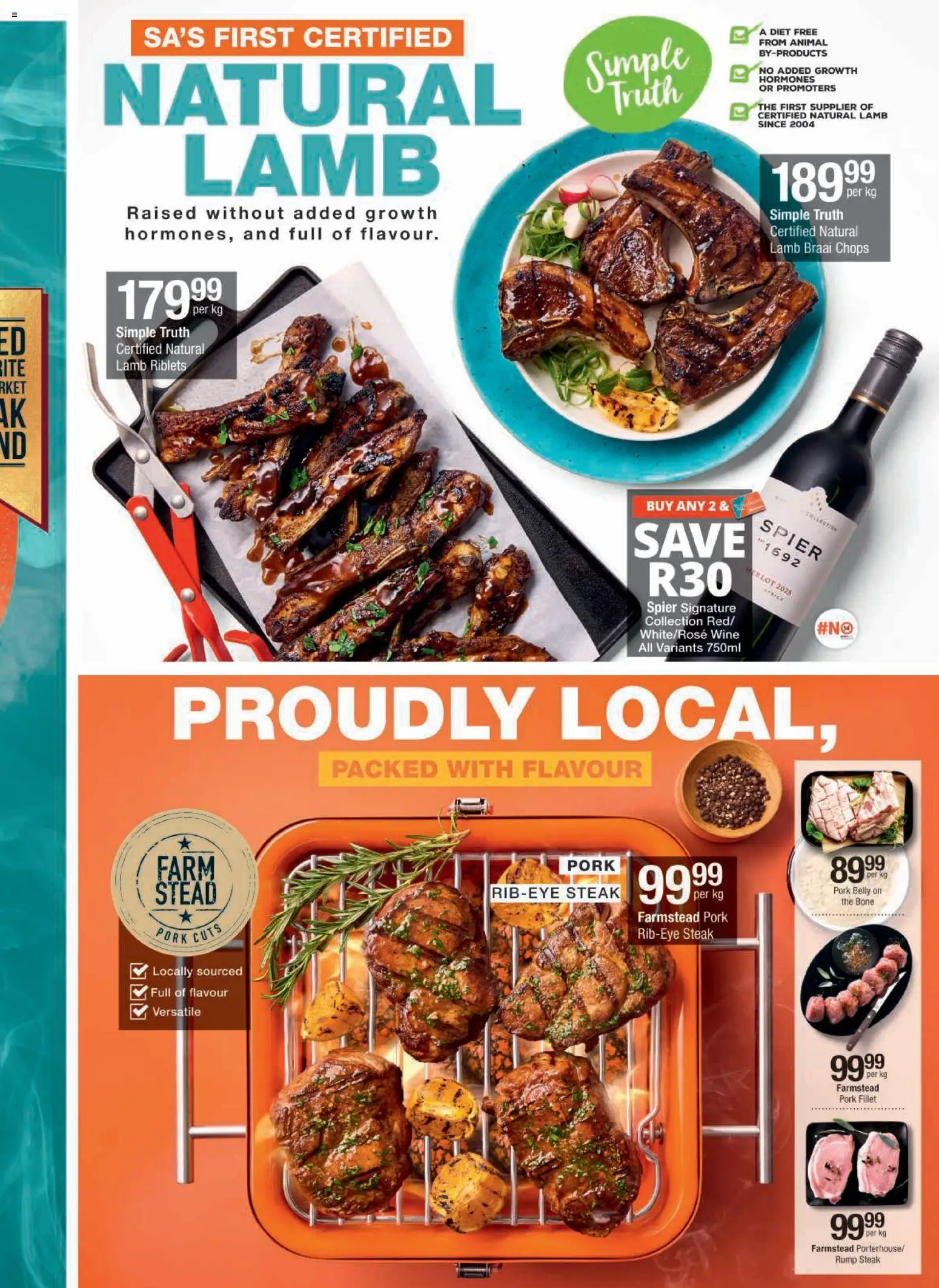New Checkers catalogue – valid from 14/09/2026 | Page: 3 | Products: Rump steak, Steak, Pork belly, Fillet