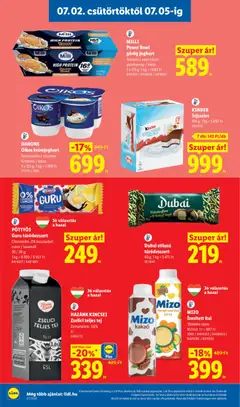 KINDER Tejszelet, Milk-Slice - amely érvényes a következő dátumtól: 2026.07.02. | Oldal: 8