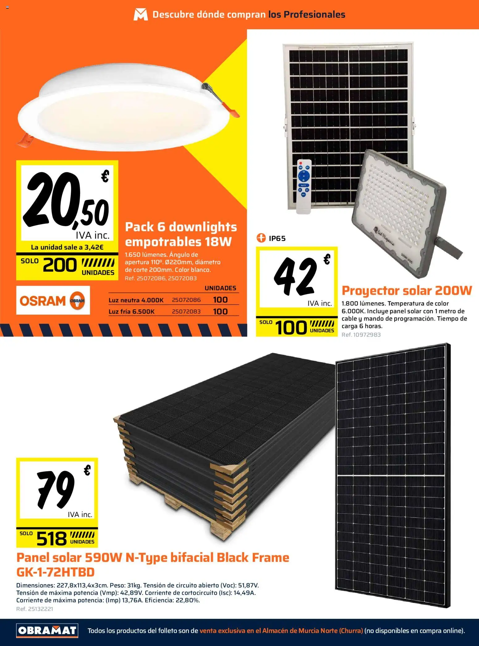 Obramat folleto │ válido desde el 23.06.2026 | Página: 16 | Productos: Cable, Peso