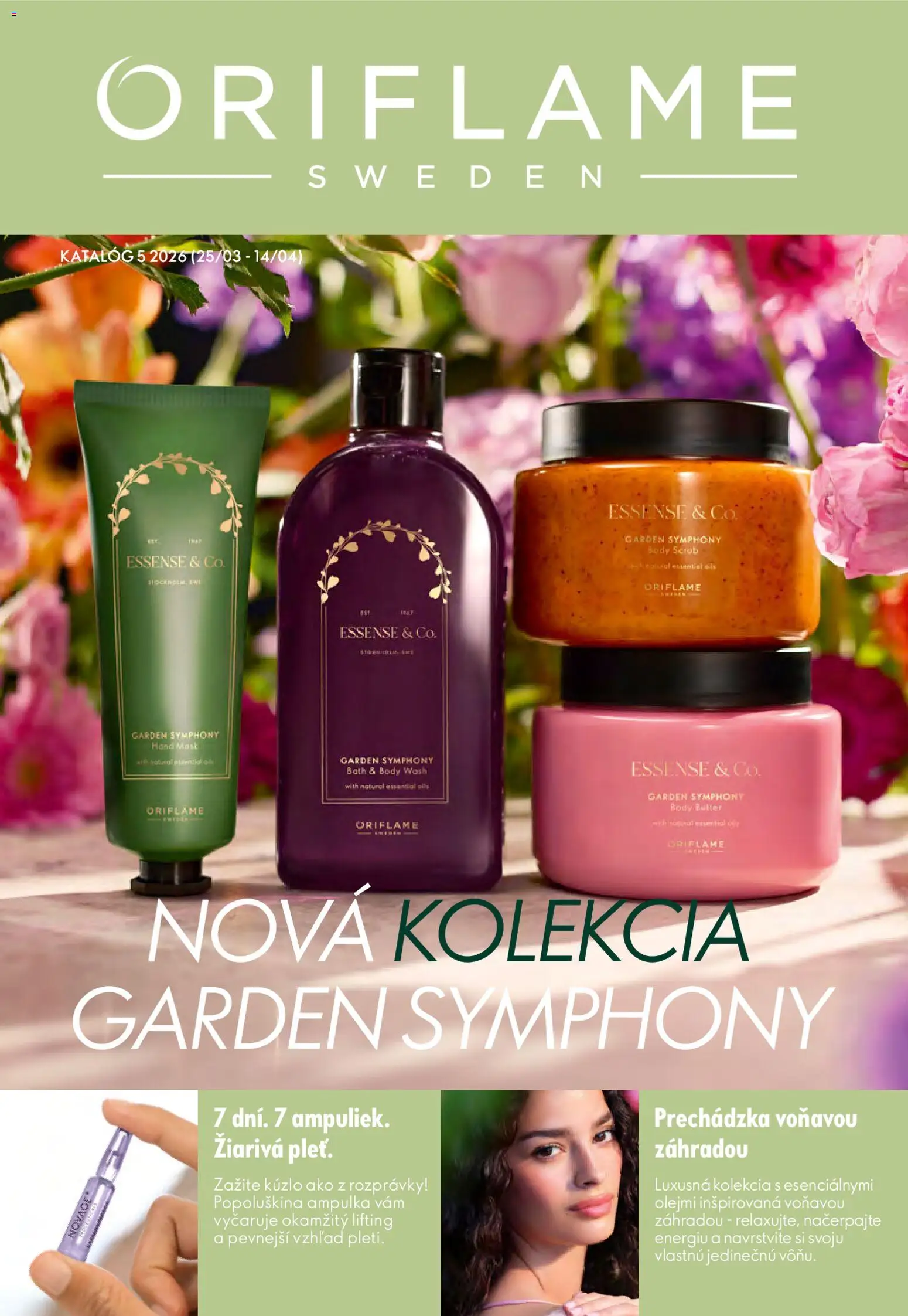 Nové Oriflame akcie – leták je platný od 25.03.2026 | Strana: 1