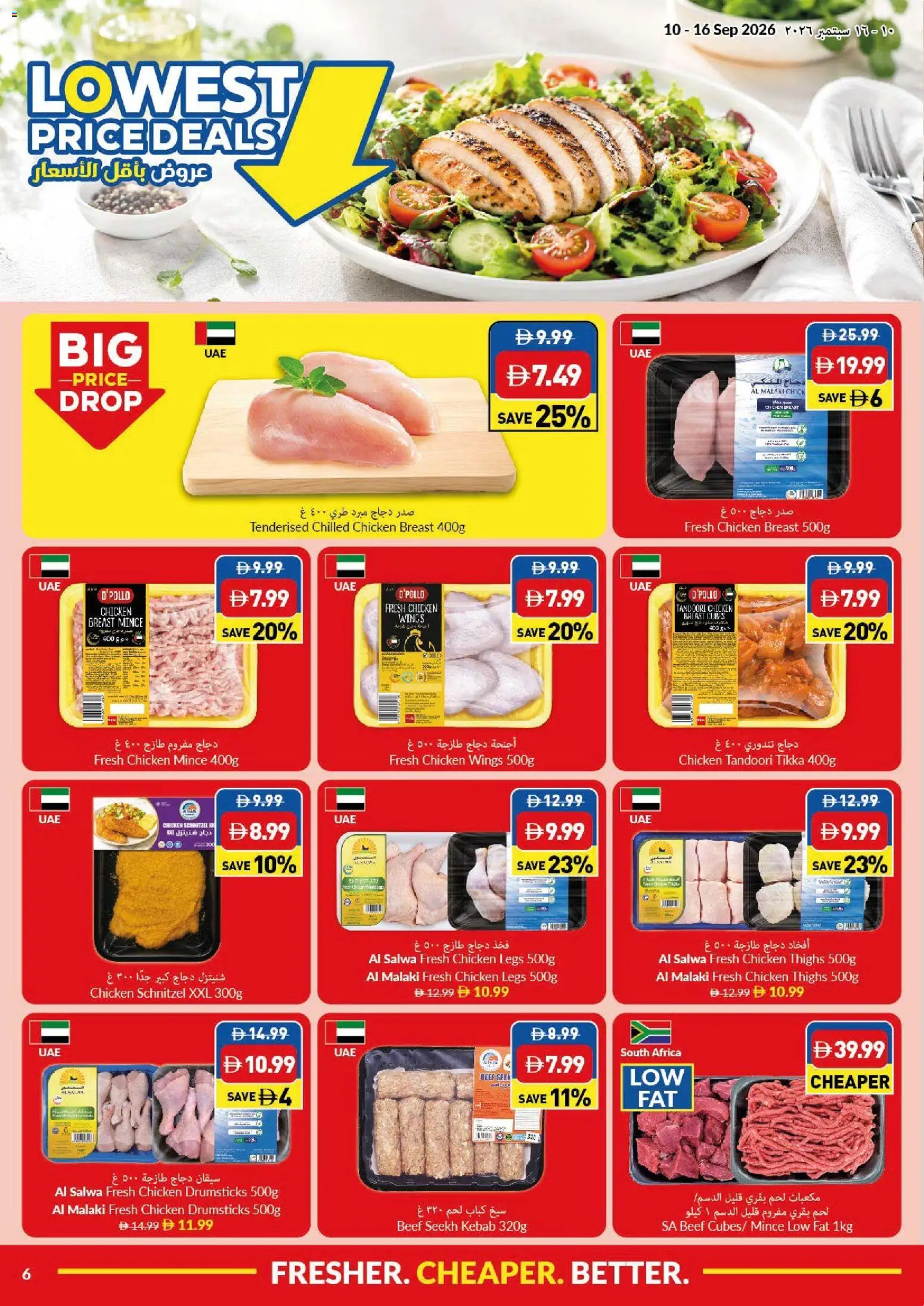 {H1} | Page: 6 | Products: Chicken, Beef