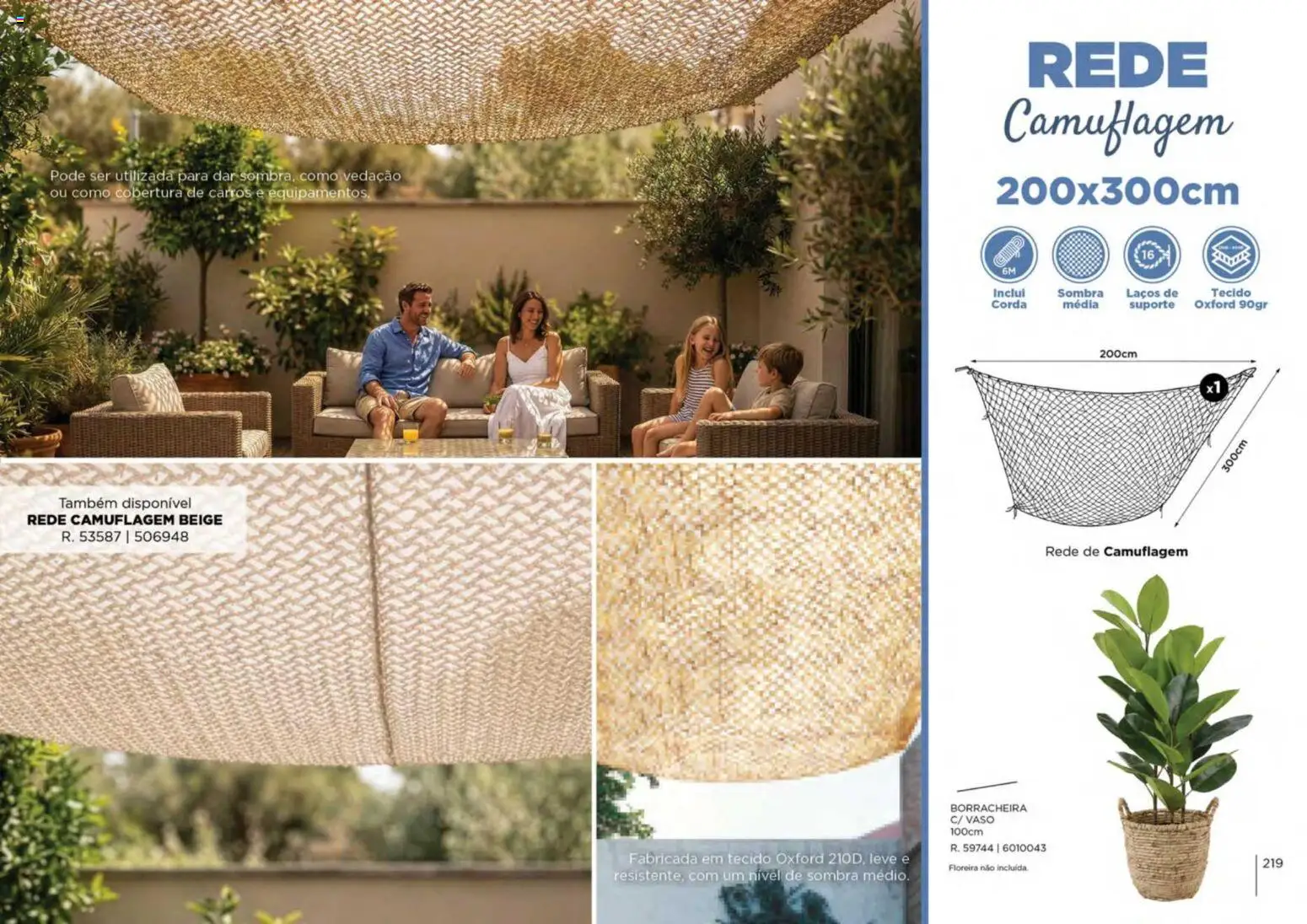 Espaço Casa folheto Ar Livre 2026 │ válido de 07.03.2026 | Página: 219 | Produtos: Corda, Vaso