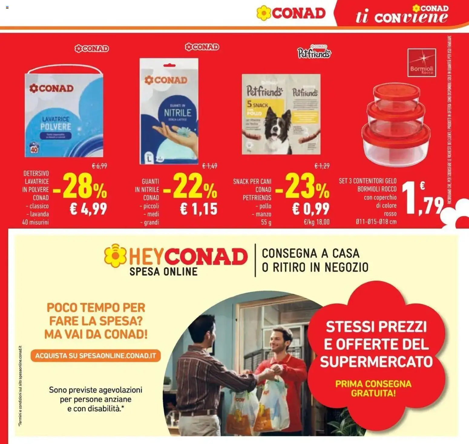 Volantino Conad del 29/07/2026 | Pagina: 35 | Prodotti: Pollo, Coperchio, Lavatrice, Lavanda